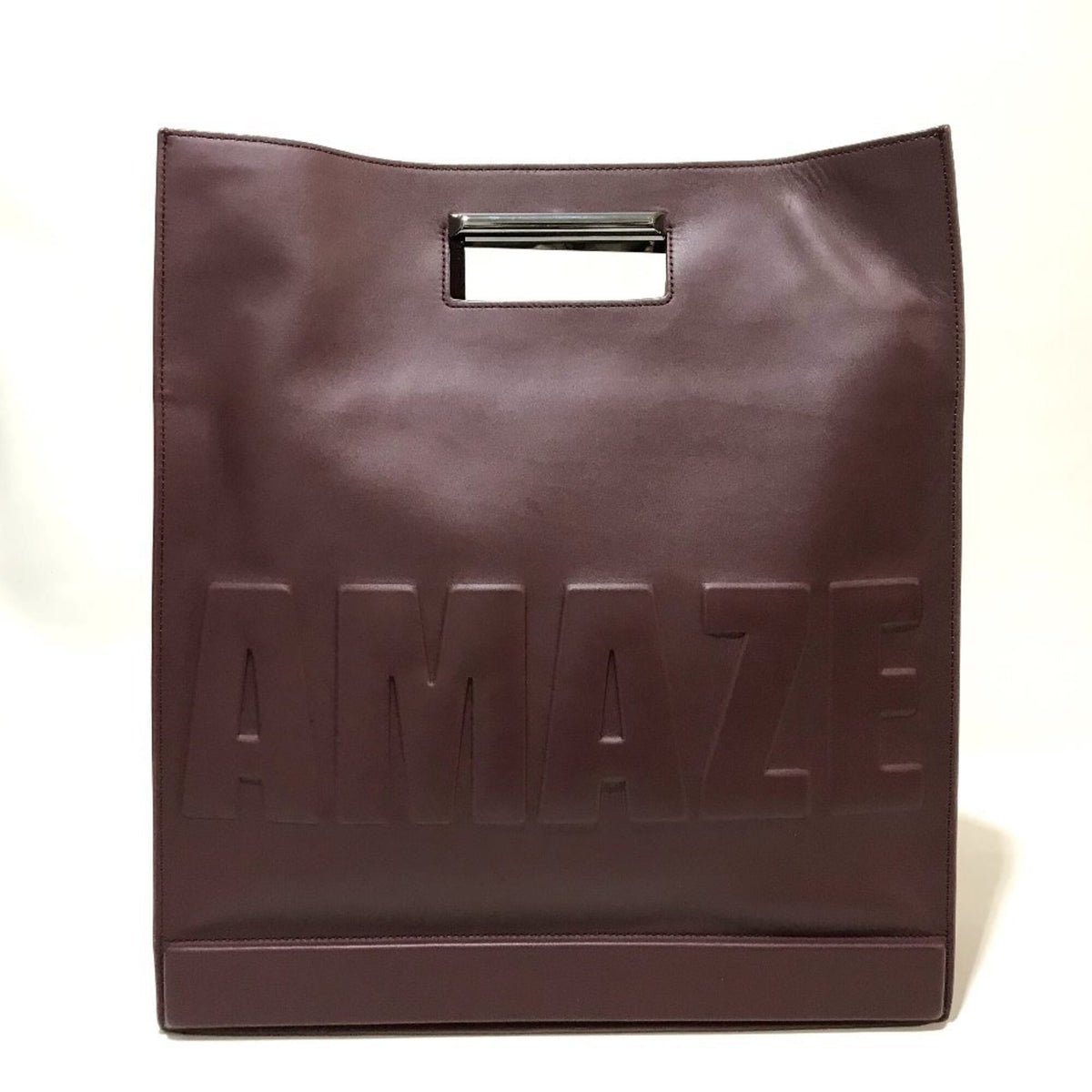 3.1 Phillip Lim Bordeaux Leather Handbag Tote Bag (Pre-Owned)