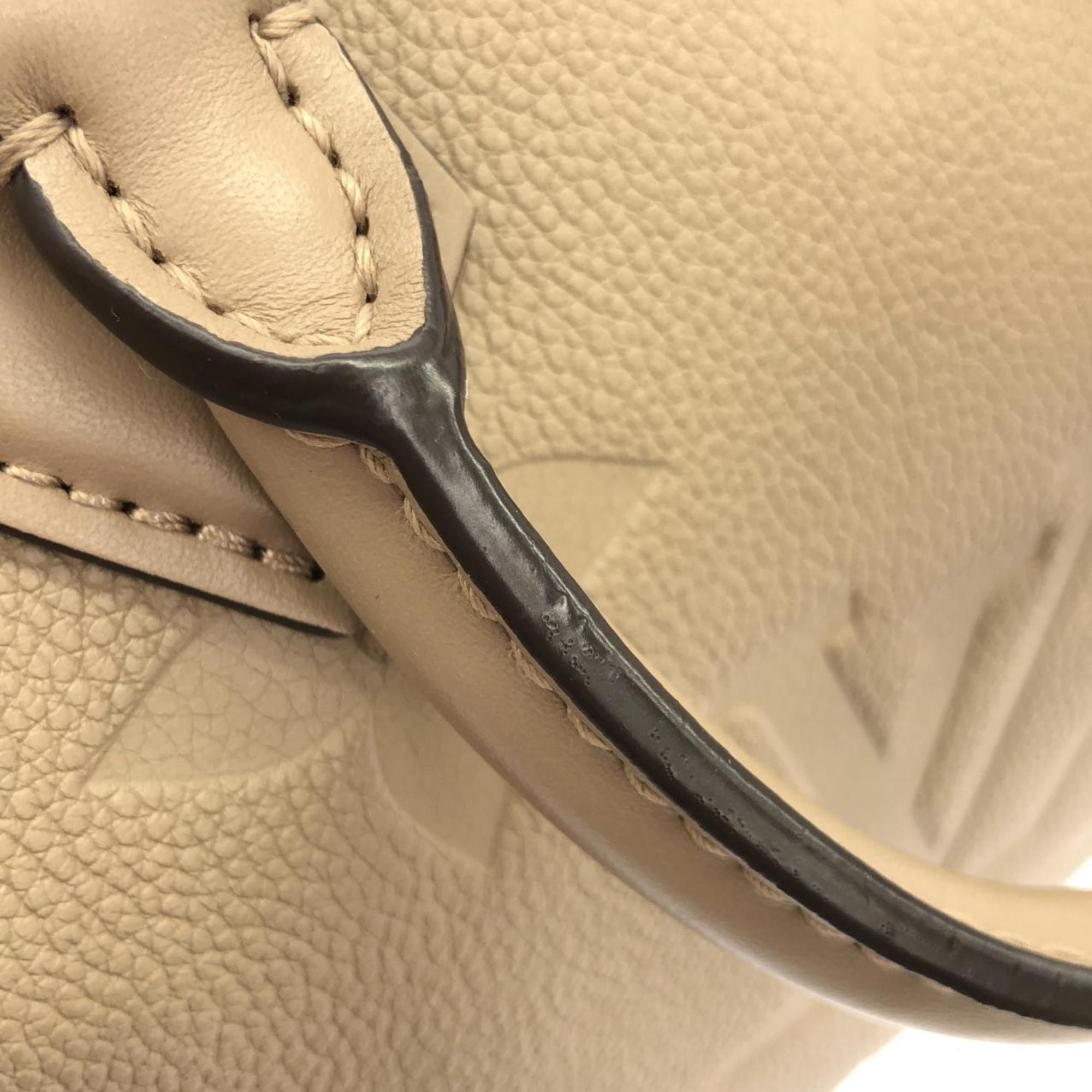 Louis Vuitton Monogram Empreinte Tourterelle Leather Boston Bag (Pre-Owned)