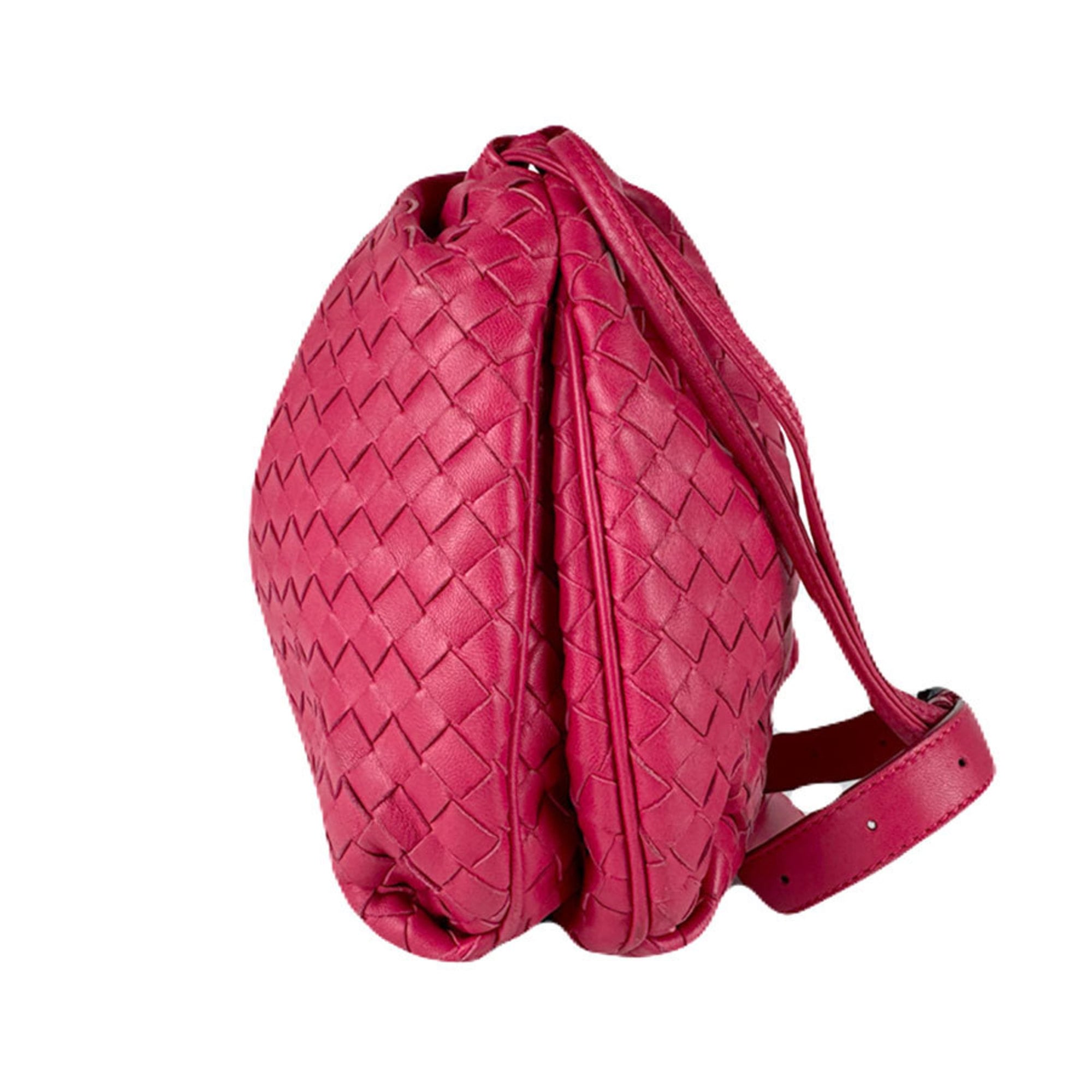 Bottega Veneta Intrecciato Leather Shoulder Bag (Pre-Owned)