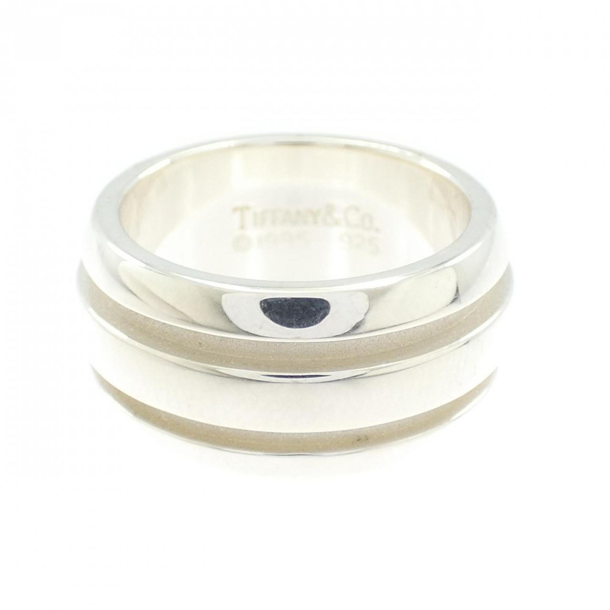 Tiffany Silver 925 Band Ring (Pre-Owned)