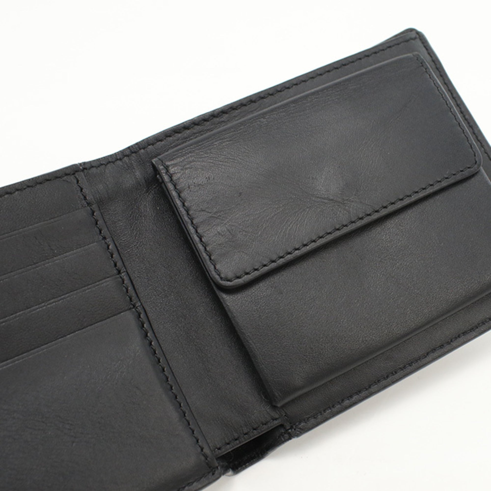 Loewe Black Leather Wallet (Bi-Fold) (Pre-Owned)