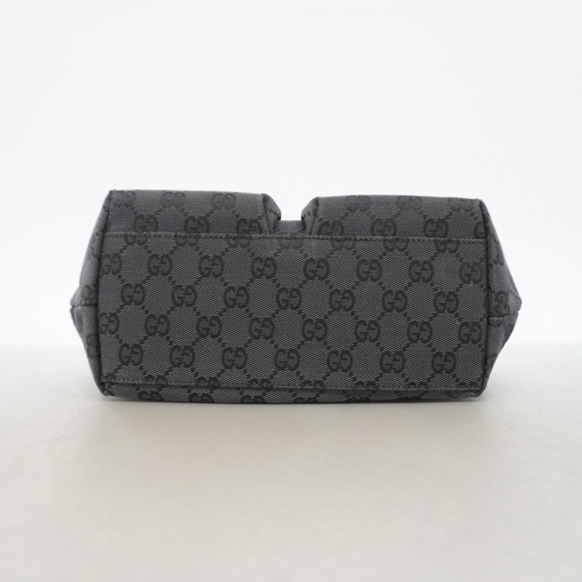 Gucci Black Canvas Handbag (Pre-Owned)