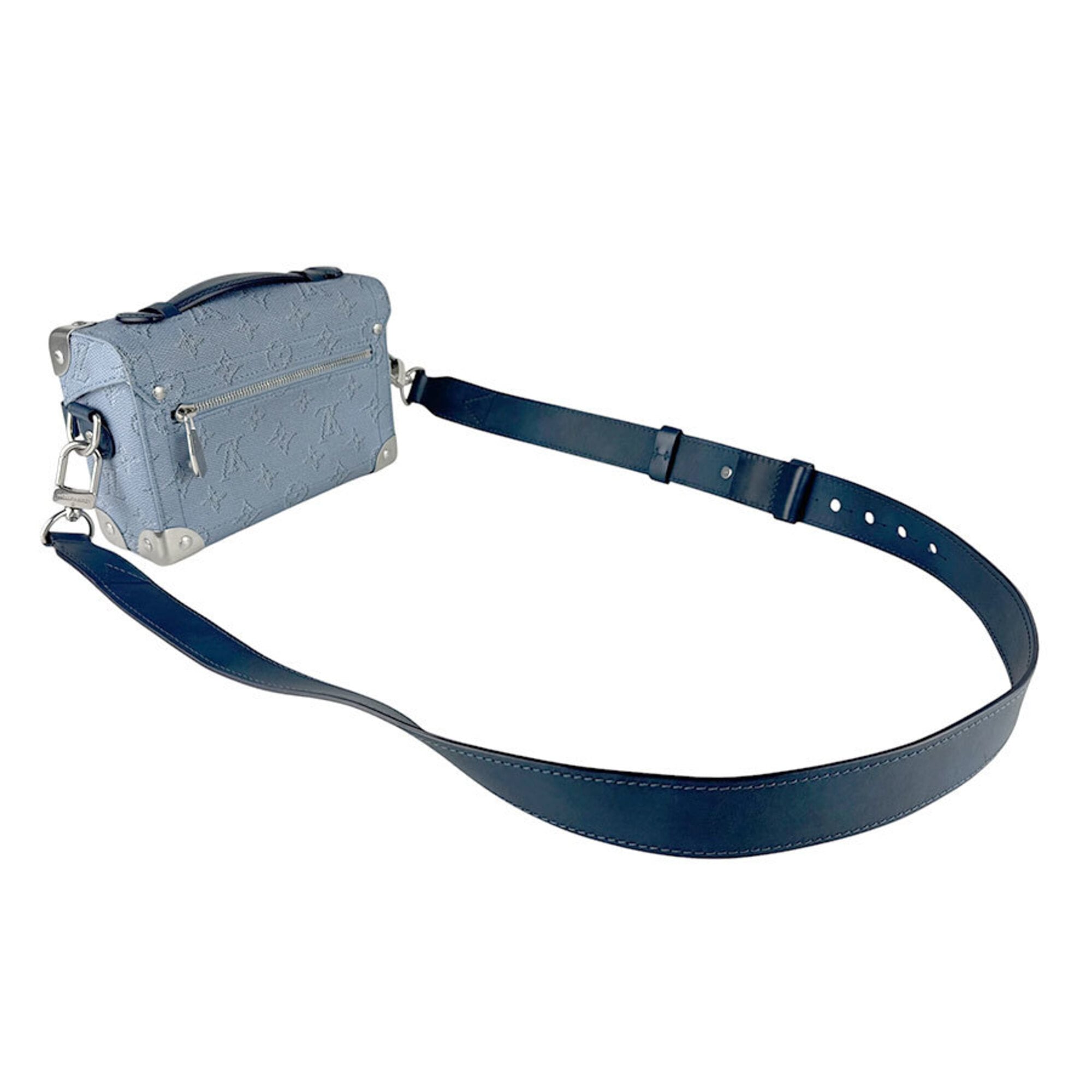 Louis Vuitton Blue Monogram Shoulder Bag (Pre-Owned)