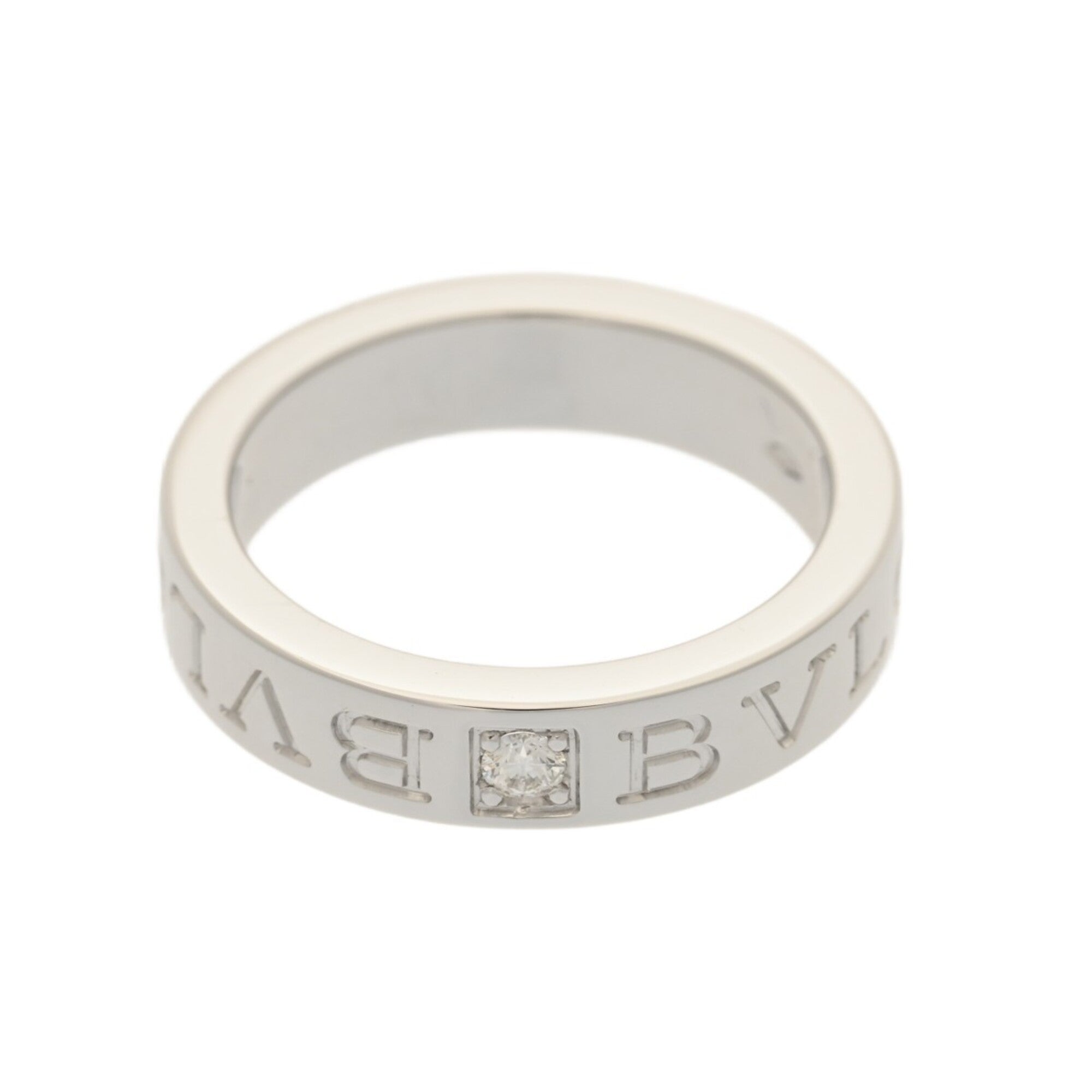 Bvlgari White Gold (18K) Band Ring (Pre-Owned)