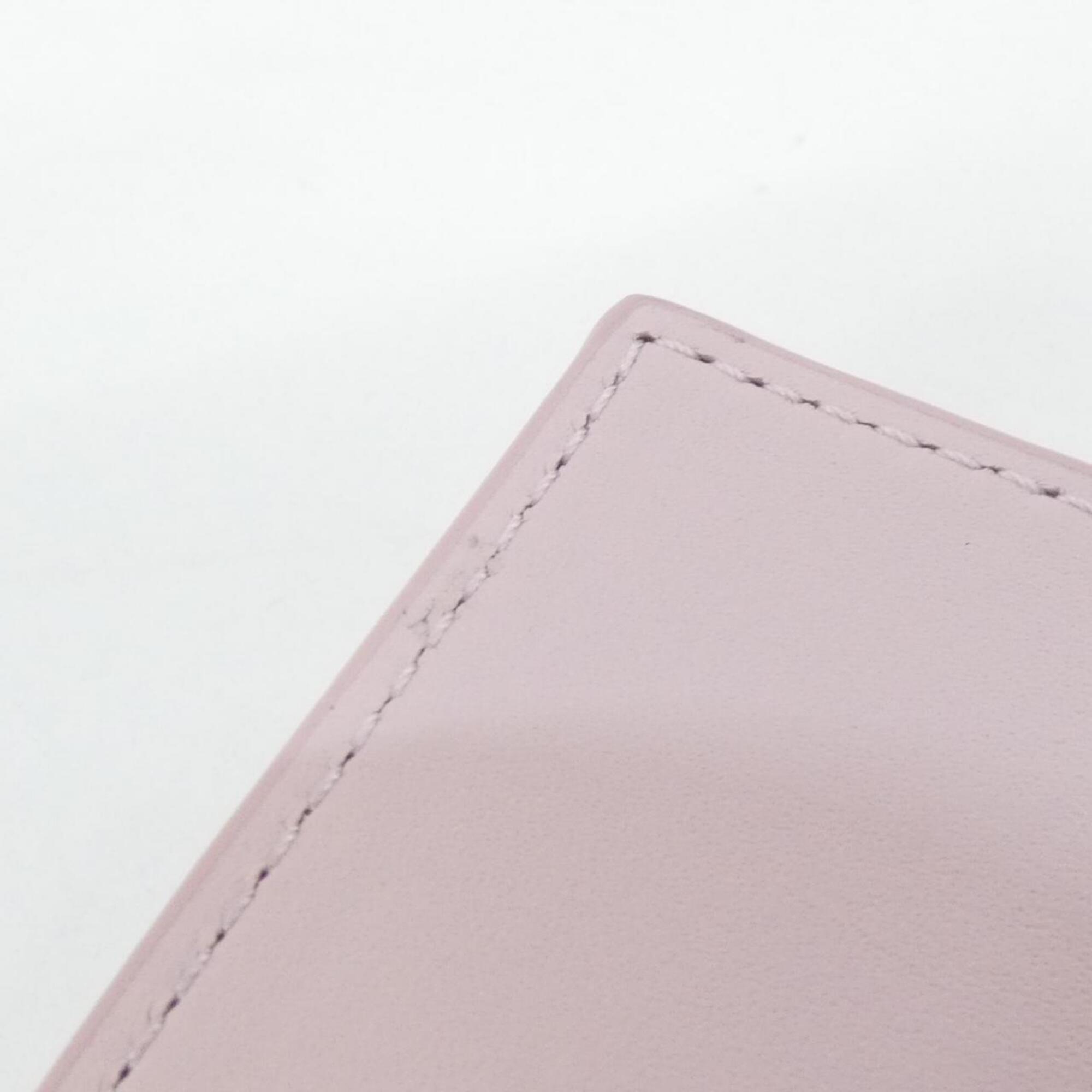 Loewe Pink Leather Wallet (Tri-Fold) (Pre-Owned)