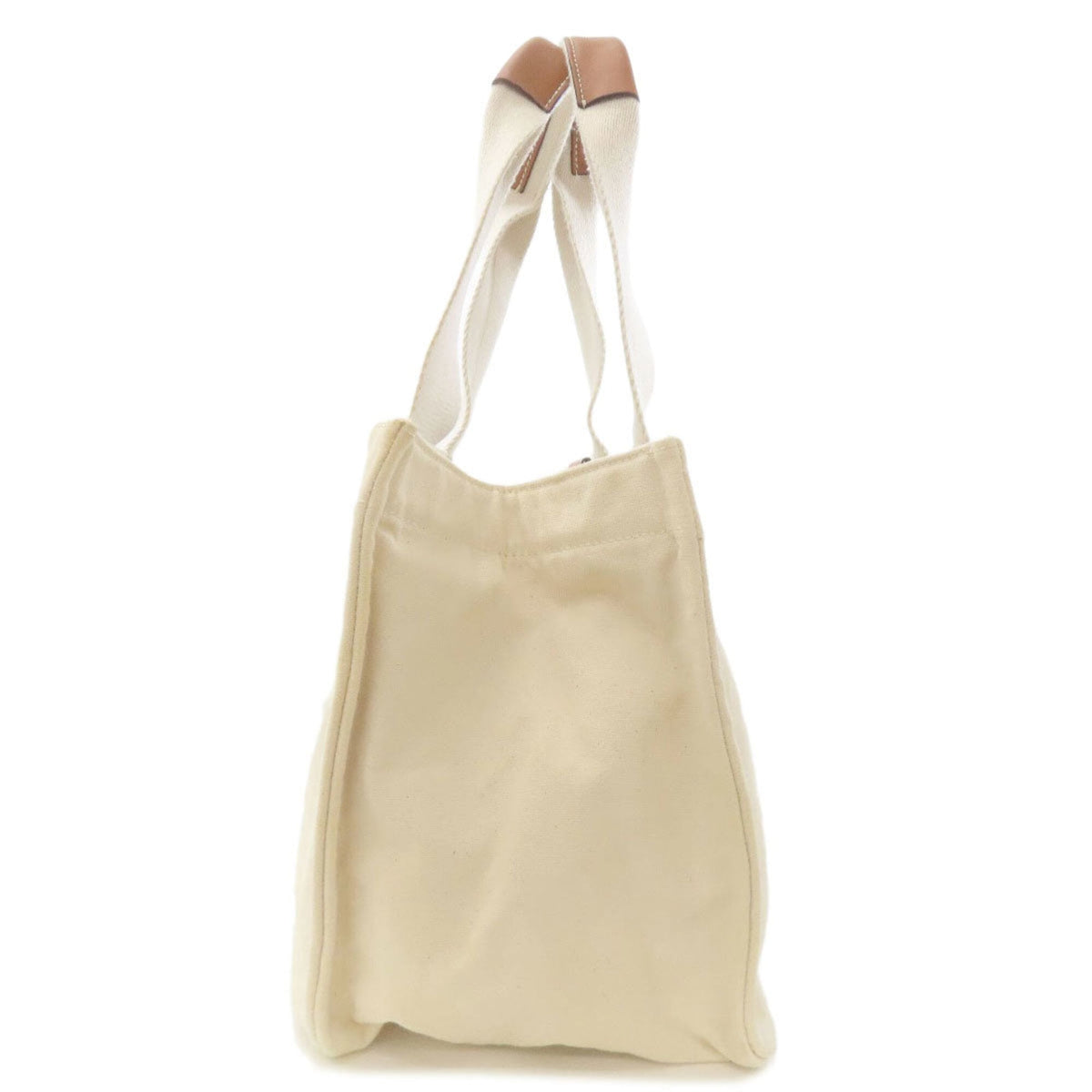 Loewe White Canvas Tote Bag (Pre-Owned)
