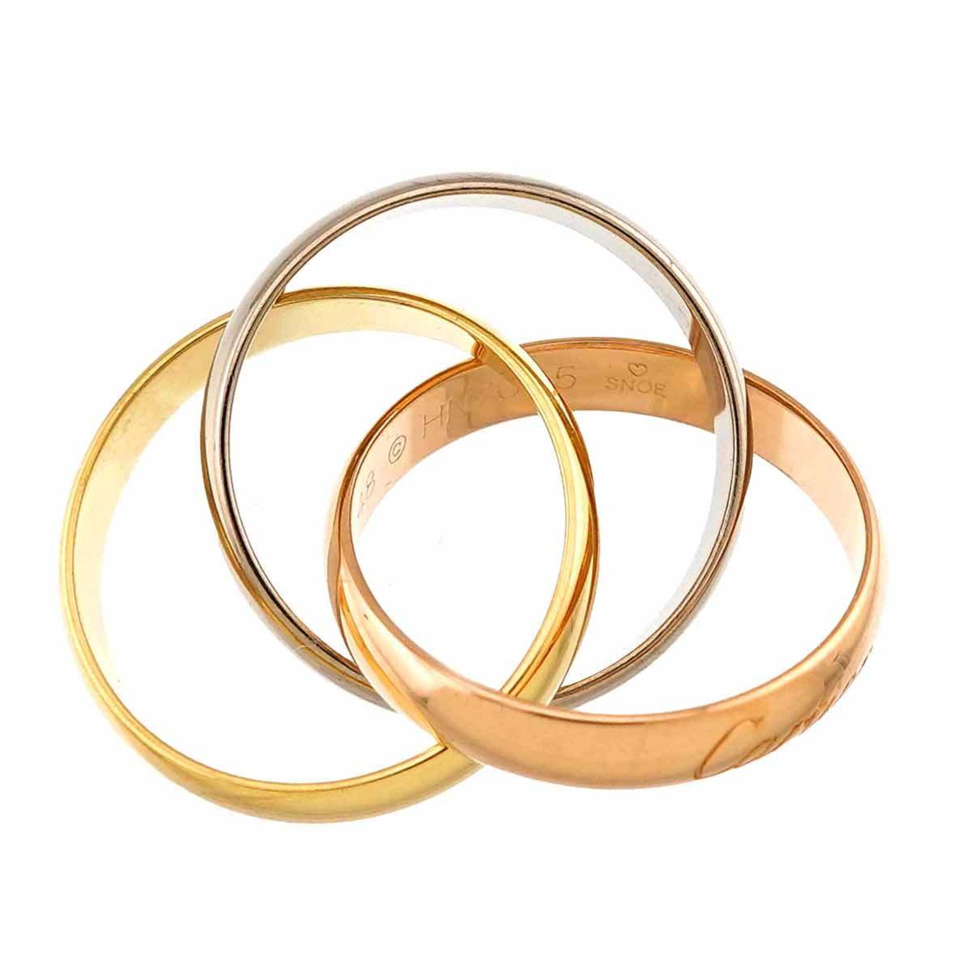 Cartier Yellow Gold (18K) Pink Gold (18K) White Gold (18K) Band Ring (Pre-Owned)