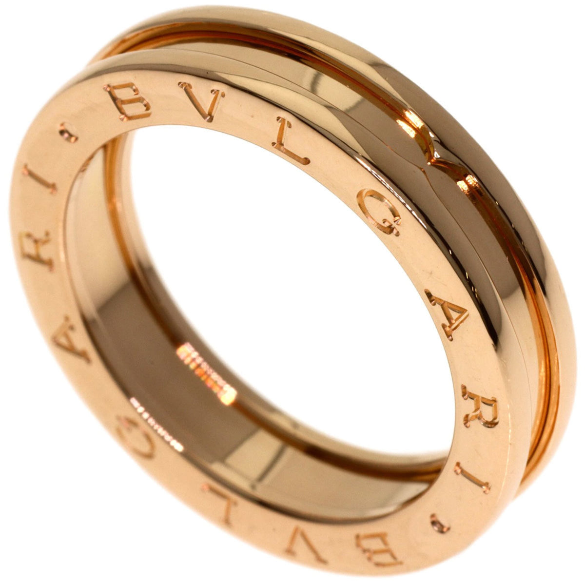Bvlgari Pink Gold (18K) Band Ring (Pre-Owned)