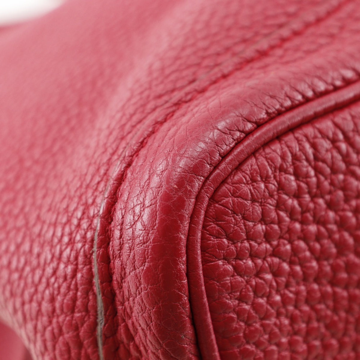 Hermes Bougainvillier Red Color Negonda Leather Tote Bag (Pre-Owned)