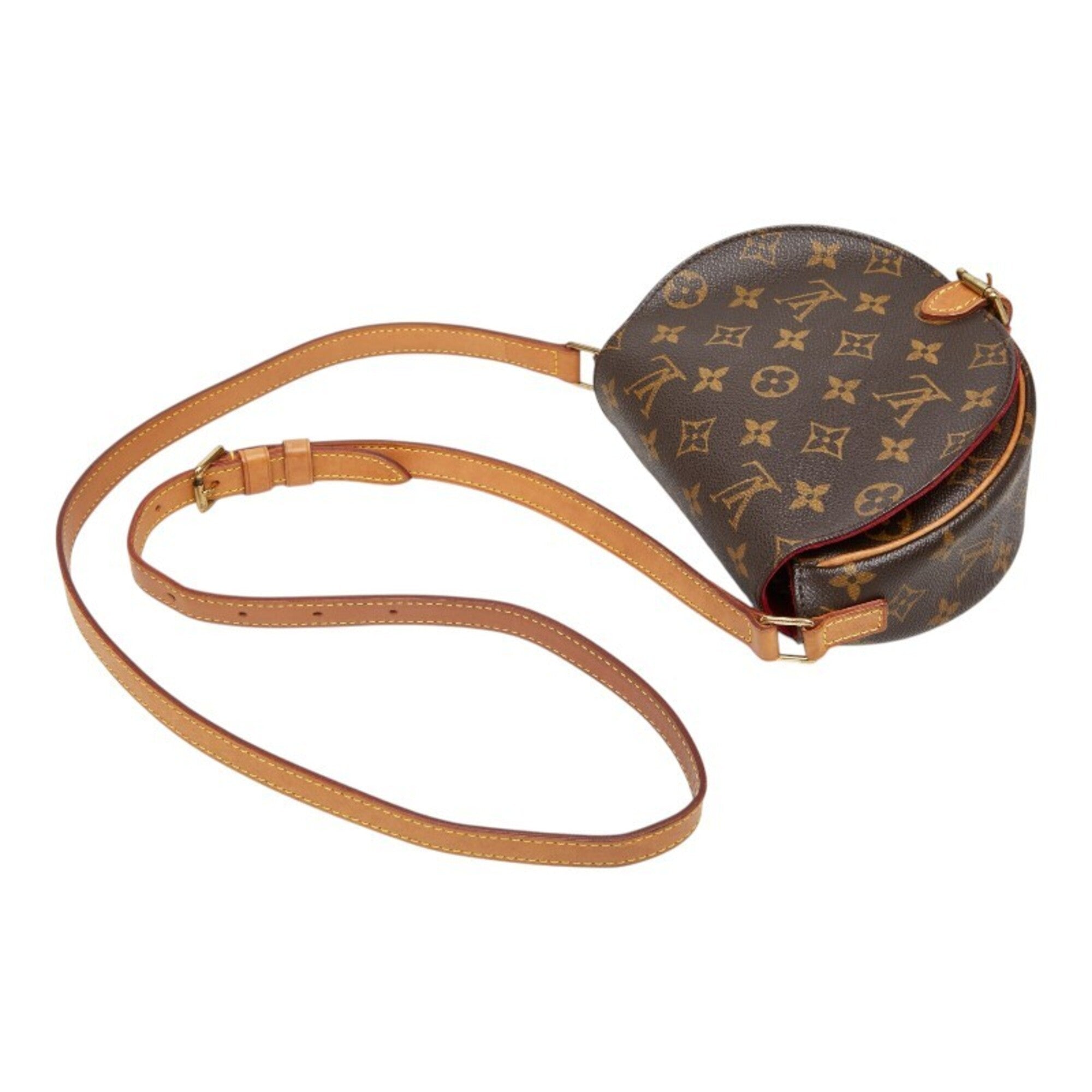 Louis Vuitton Brown Pvc Leather Shoulder Bag (Pre-Owned)