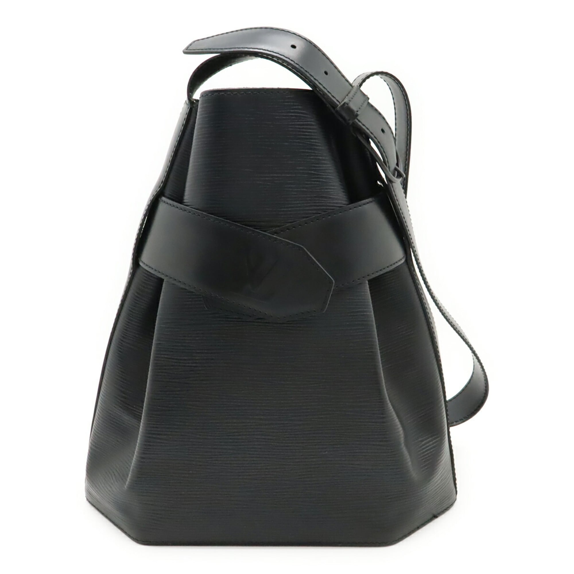 Louis Vuitton Epi Black Noir Epi Leather Shoulder Bag (Pre-Owned)