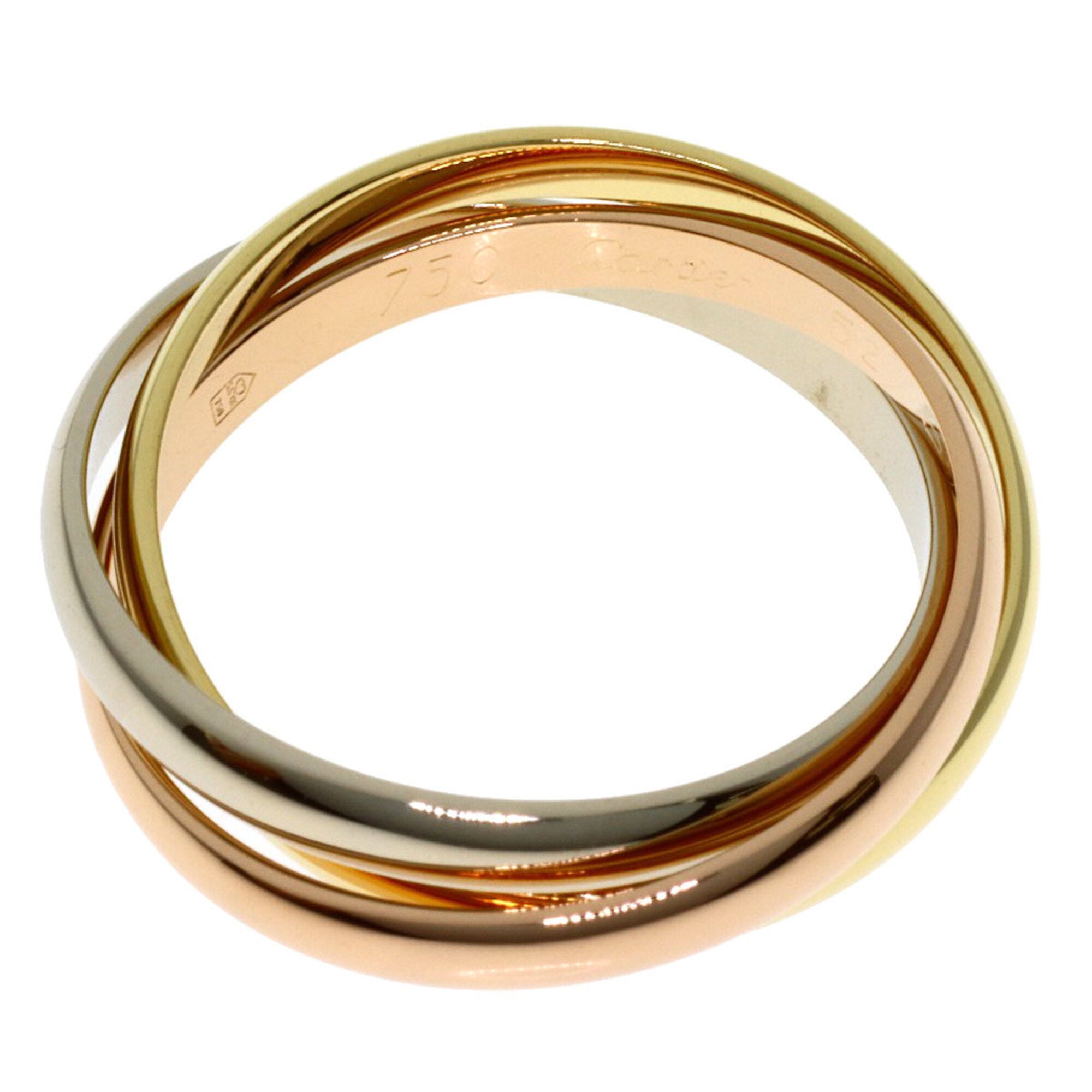 Cartier Yellow Gold (18K) Pink Gold (18K) White Gold (18K) Band Ring (Pre-Owned)