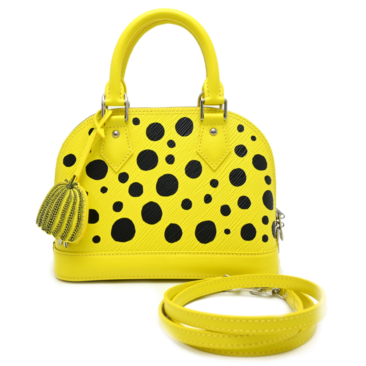 Louis Vuitton Jaune Noir Epi Leather Handbag (Pre-Owned)