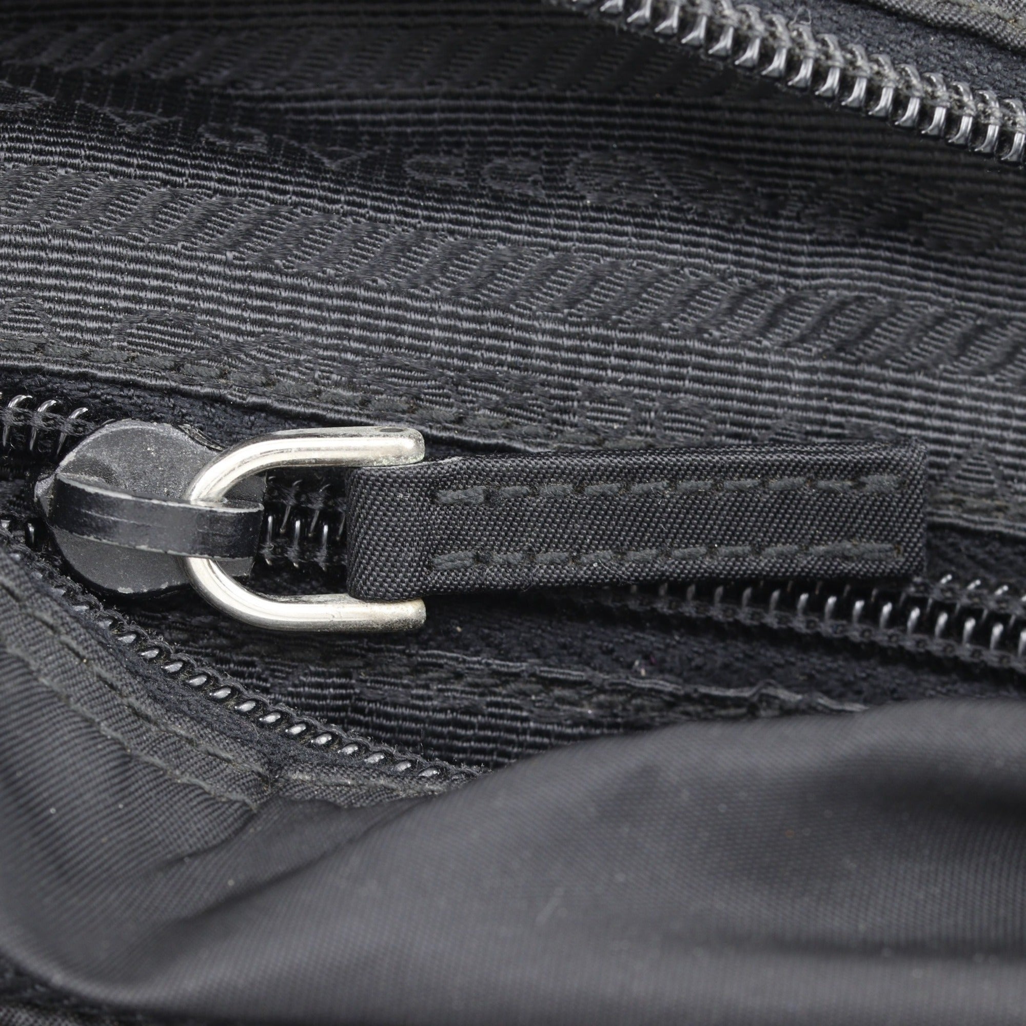 Prada Black Nylon Shoulder Bag (Pre-Owned)