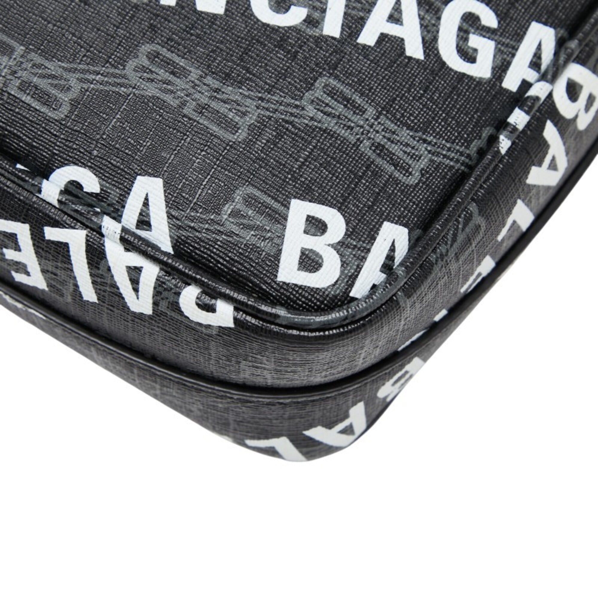 Balenciaga Black Pvc Shoulder Bag (Pre-Owned)