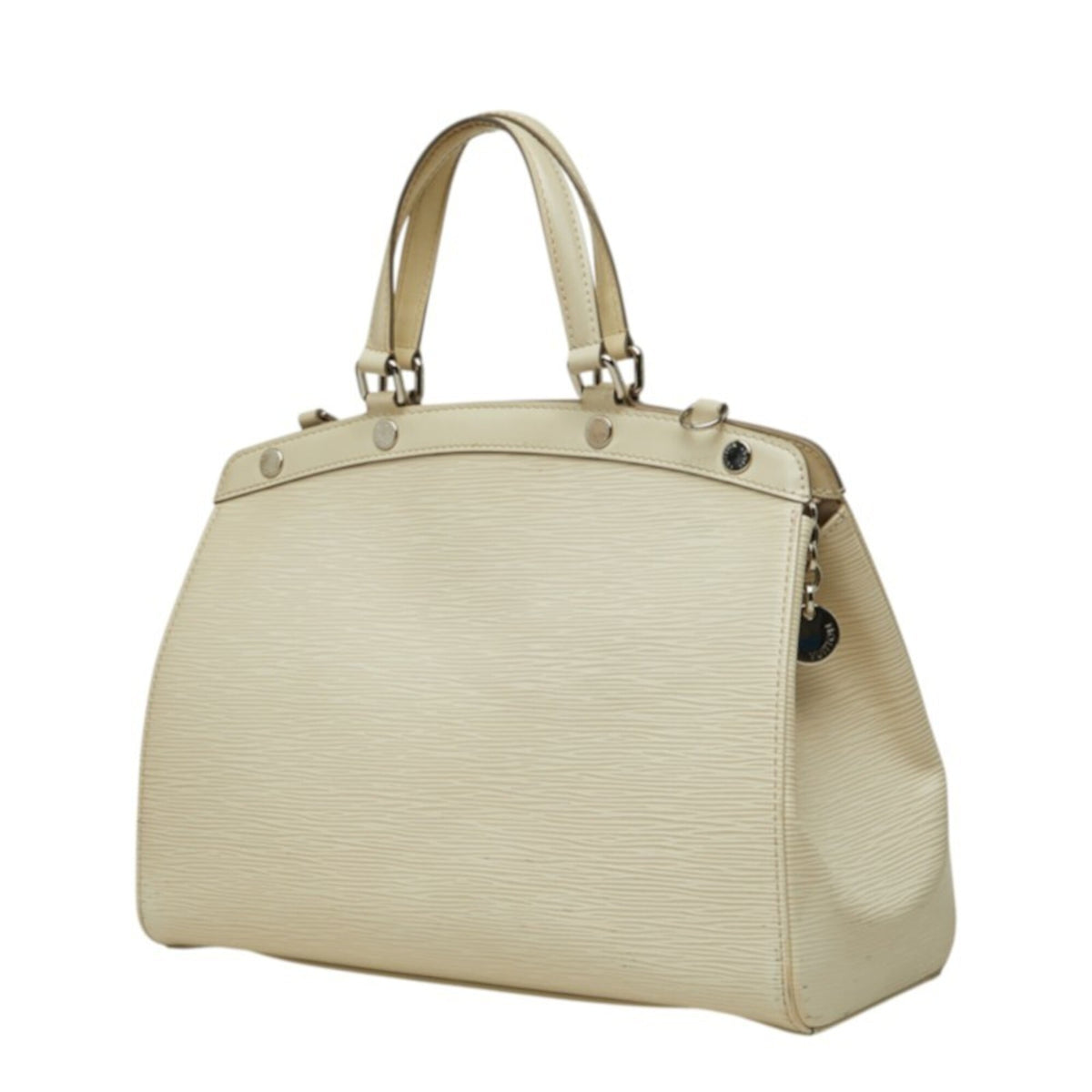 Louis Vuitton Lv Off White White Leather Handbag Shoulder Bag (Pre-Owned)