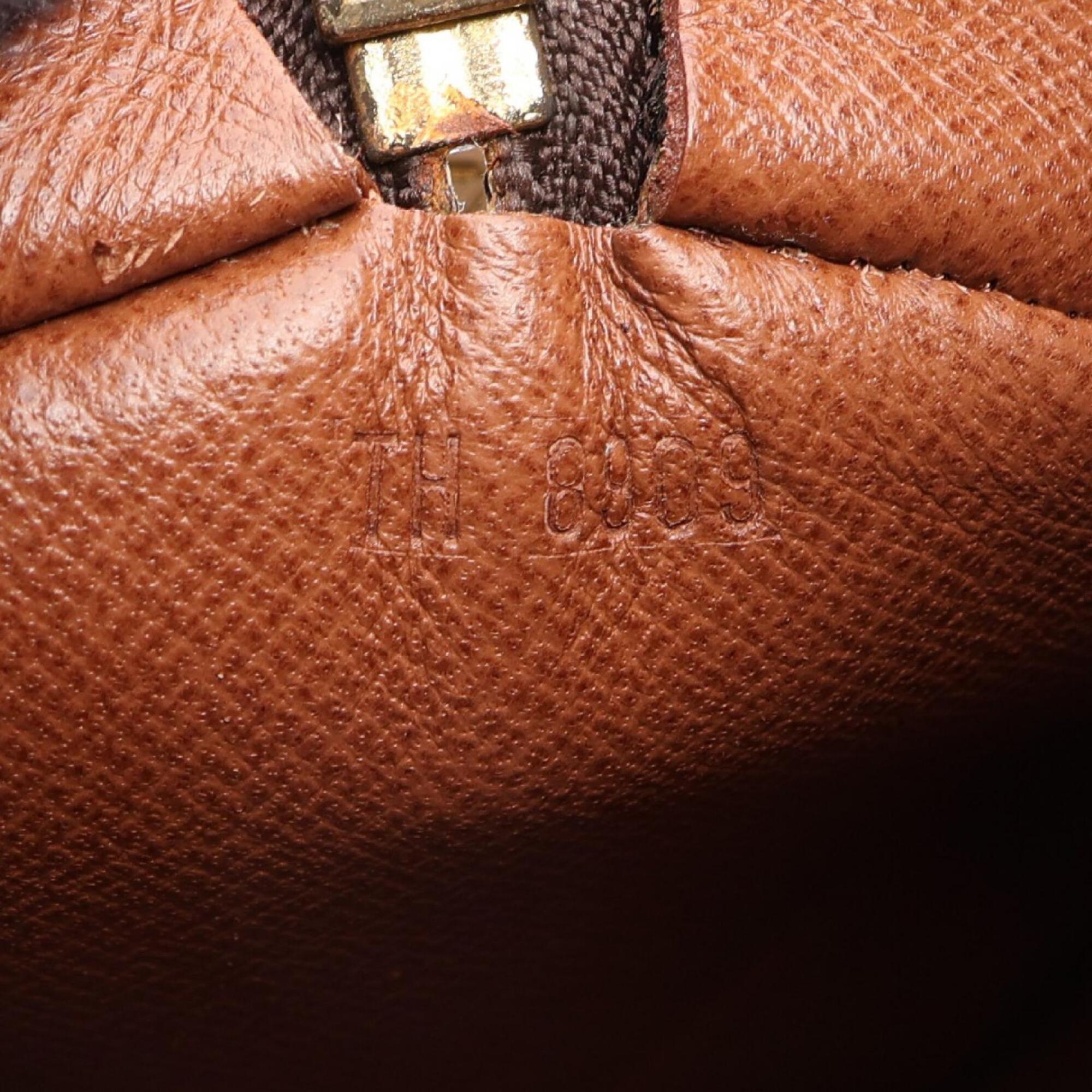 Louis Vuitton Brown Monogram Coated Canvas Handbag (Pre-Owned)