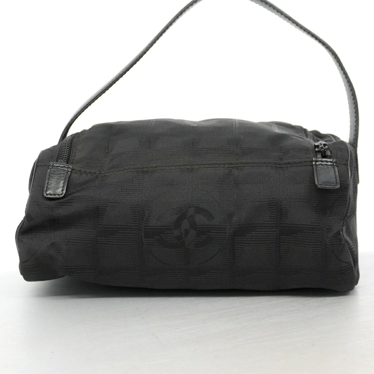 Chanel Black Nylon Vanity Bag (Pre-Owned)