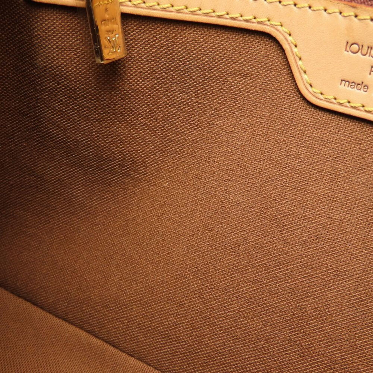 Louis Vuitton Brown Monogram Canvas Handbag (Pre-Owned)