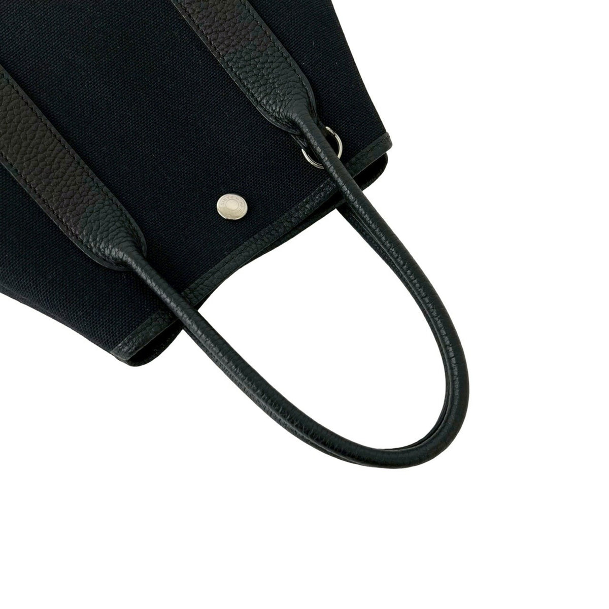 Hermes Black Negonda Leather Handbag Shoulder Bag (Pre-Owned)