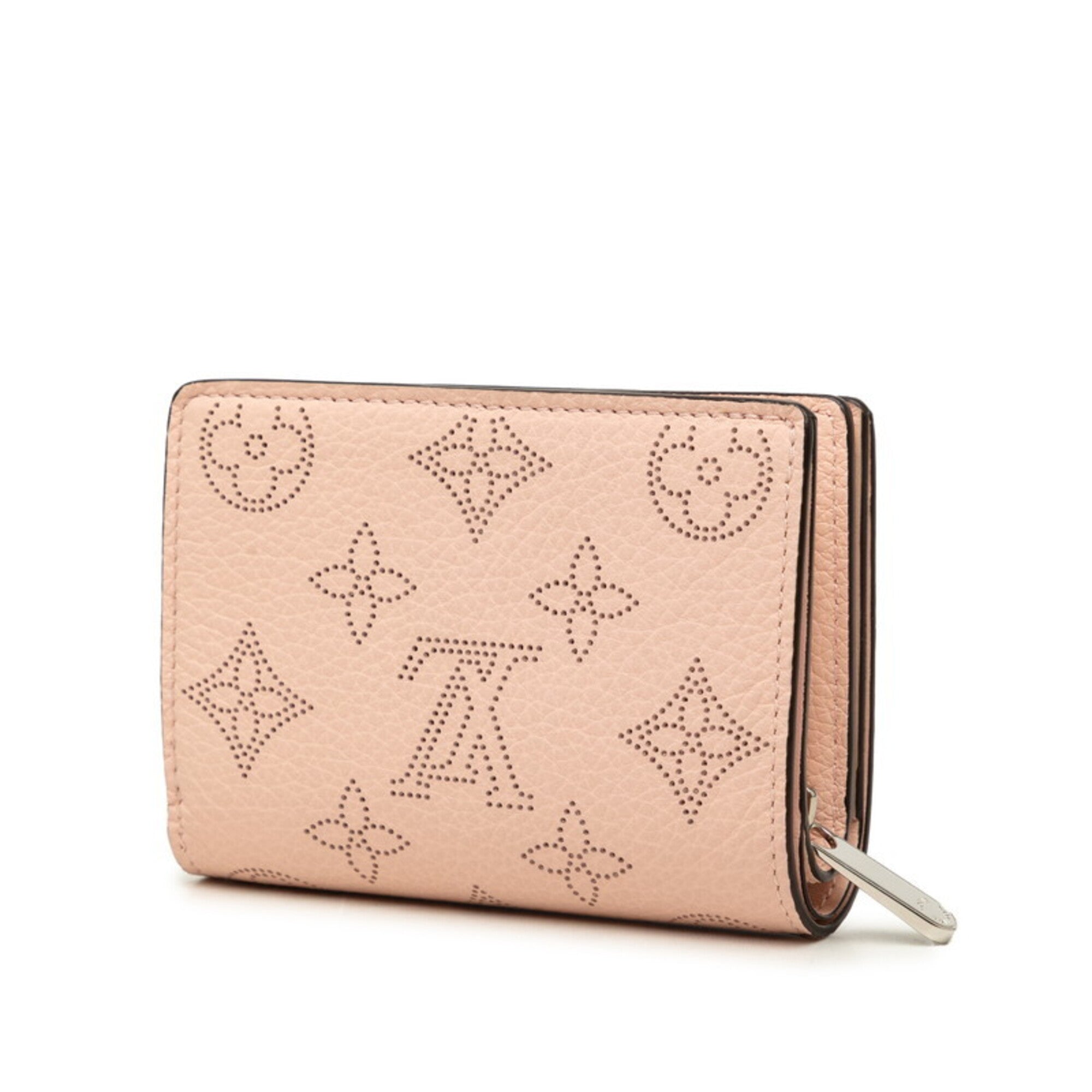 Louis Vuitton Monogram Pink Leather Wallet (Bi-Fold) (Pre-Owned)