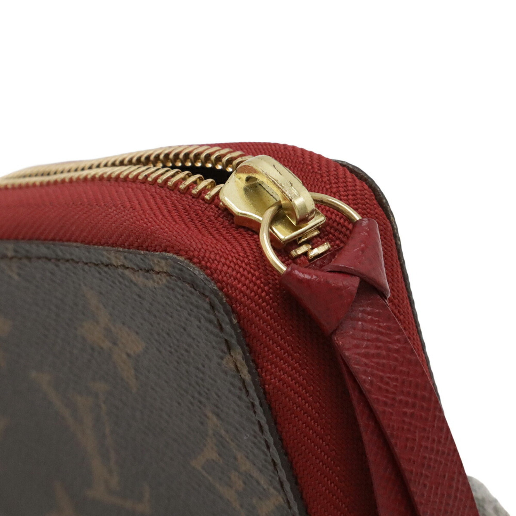 Louis Vuitton Monogram Fuchsia Monogram Canvas Pvc Coated Canvas Coin Purse/Coin Case (Pre-Owned)
