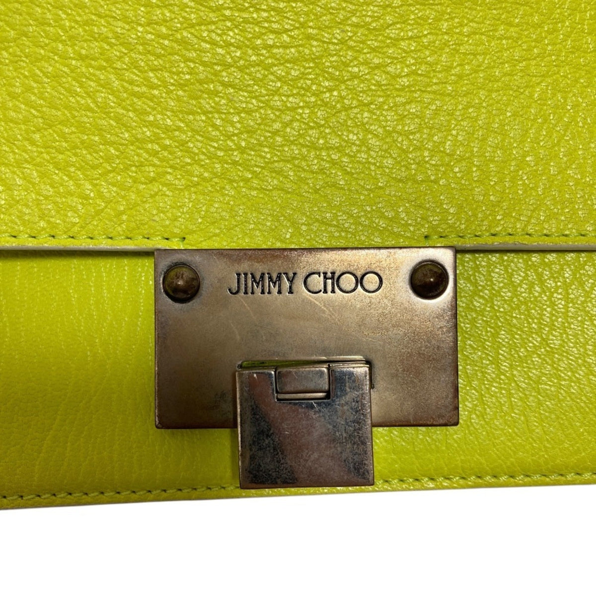 Jimmy Choo Yellow Shoulder Bag (Pre-Owned)