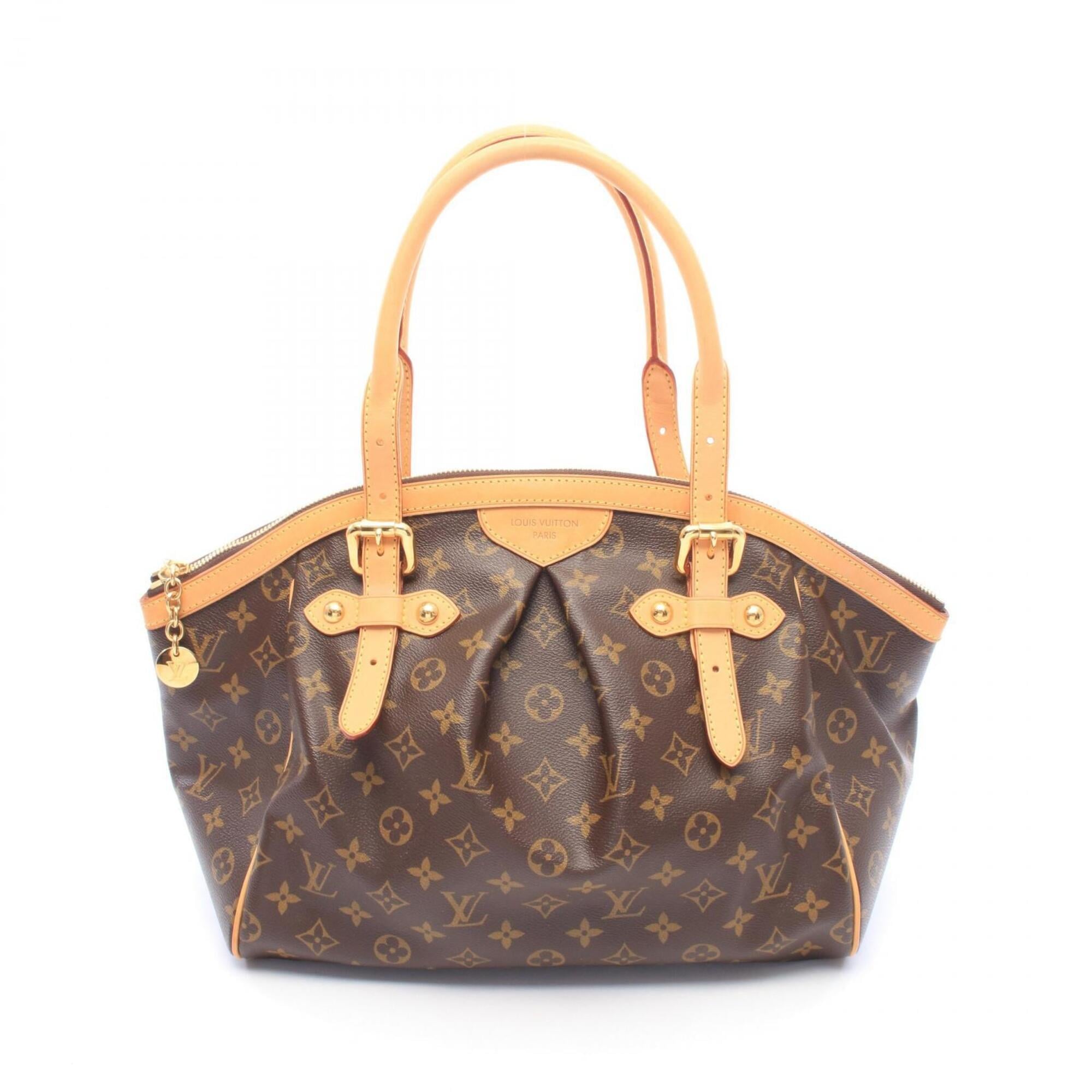 Louis Vuitton Brown Coated Canvas Leather Handbag (Pre-Owned)