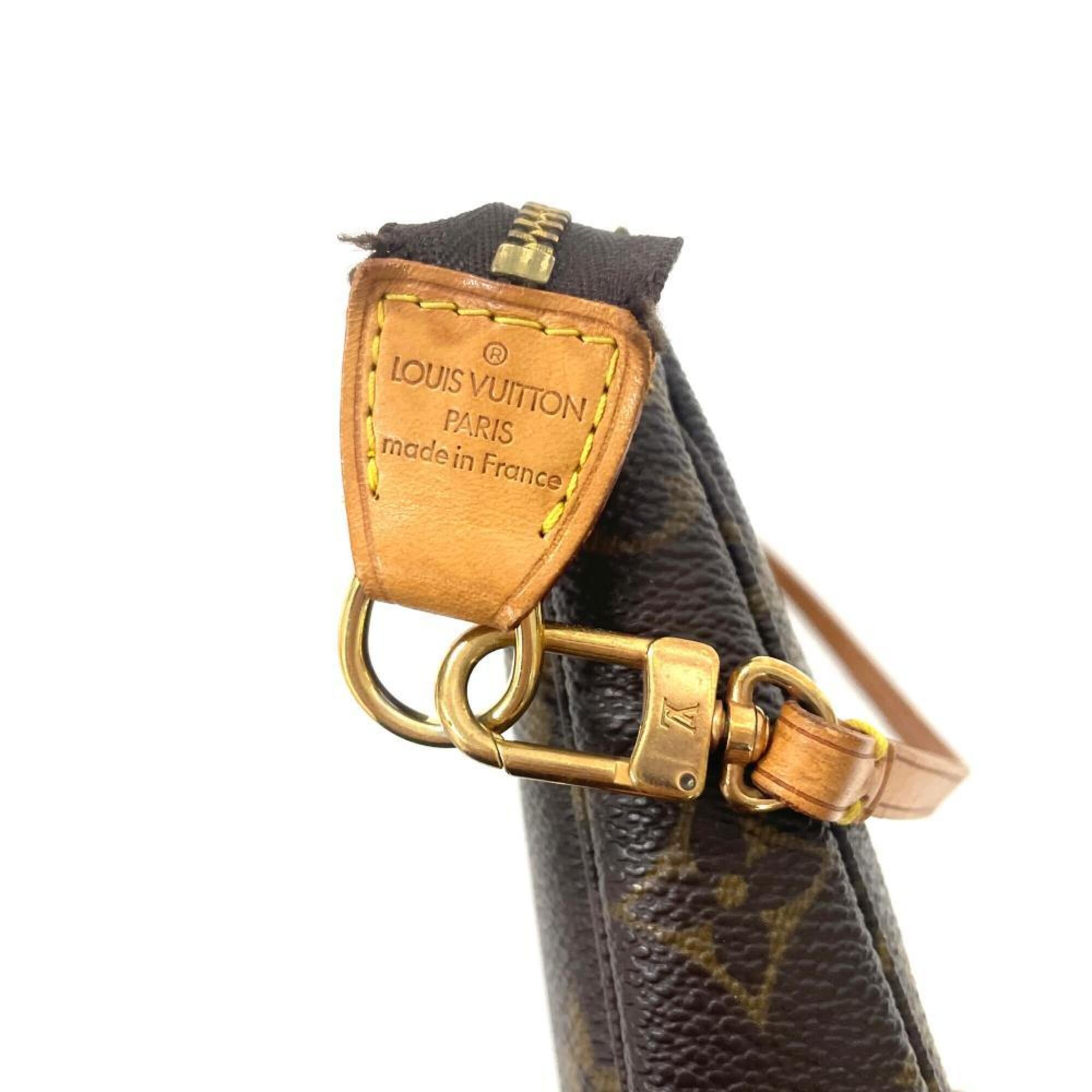 Louis Vuitton Brown Monogram Monogram Handbag Pochette Pouch (Pre-Owned)