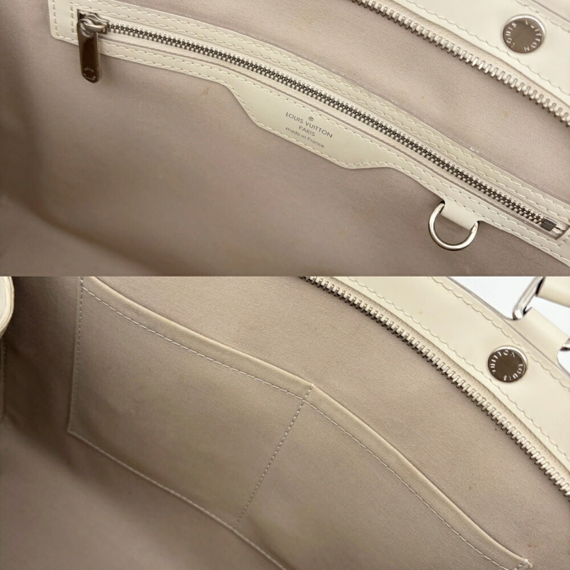 Louis Vuitton Lv Off White Epi Leather Shoulder Bag (Pre-Owned)