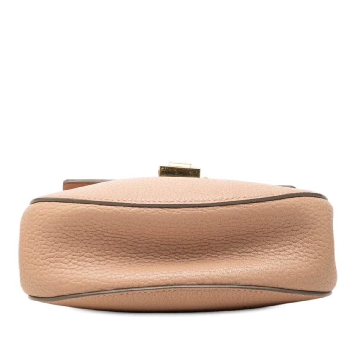 Chloé Gold Pink Leather Shoulder Bag (Pre-Owned)