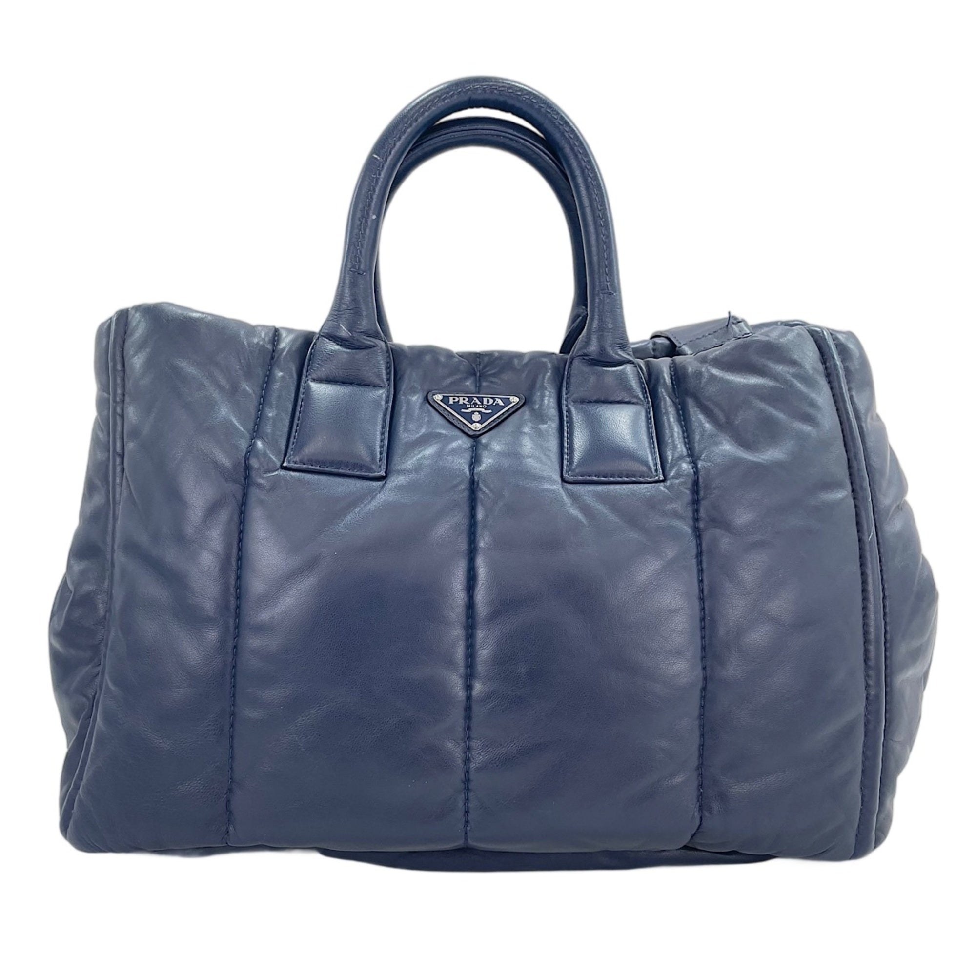 Prada Navy Tote Bag (Pre-Owned)