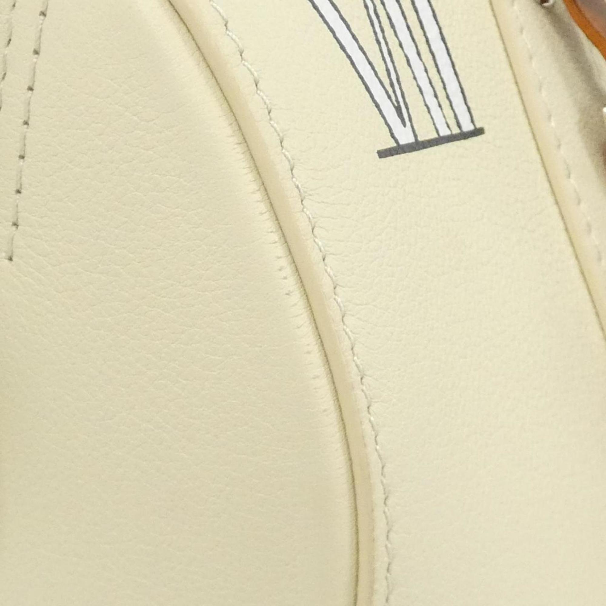 Louis Vuitton Beige Leather Shoulder Bag (Pre-Owned)