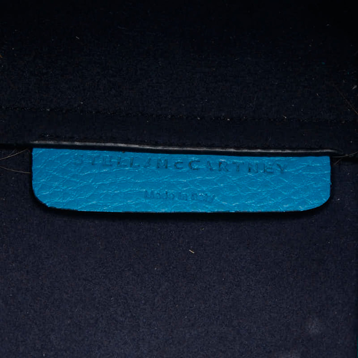 Stella Mccartney Blue Leather Handbag Shoulder Bag (Pre-Owned)