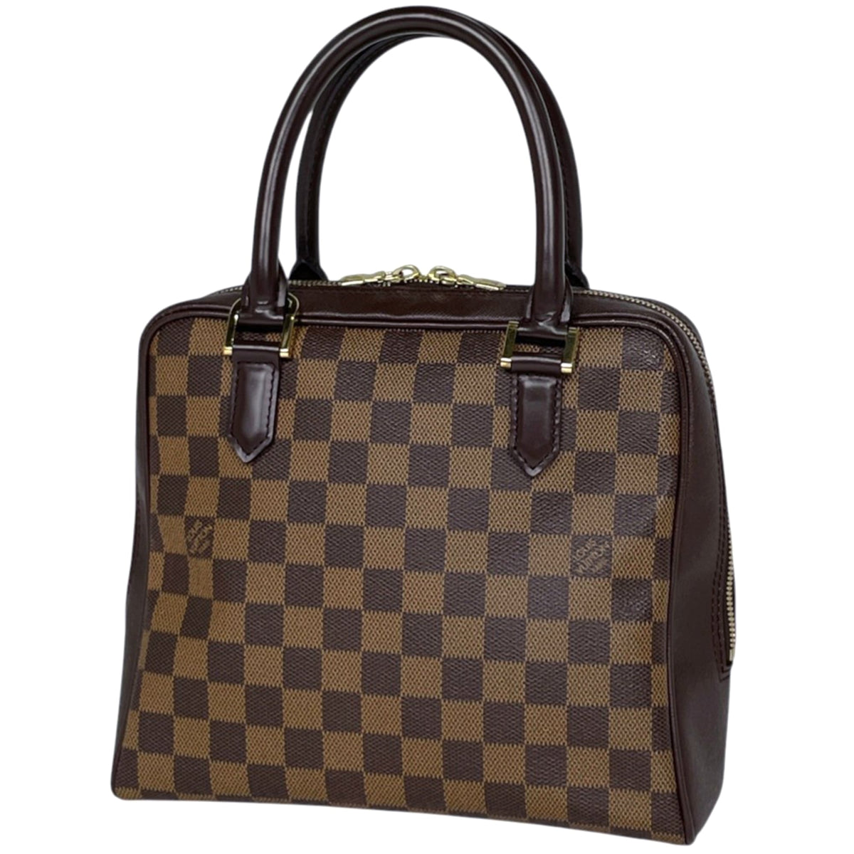 Louis Vuitton Brown Damier Canvas Handbag (Pre-Owned)