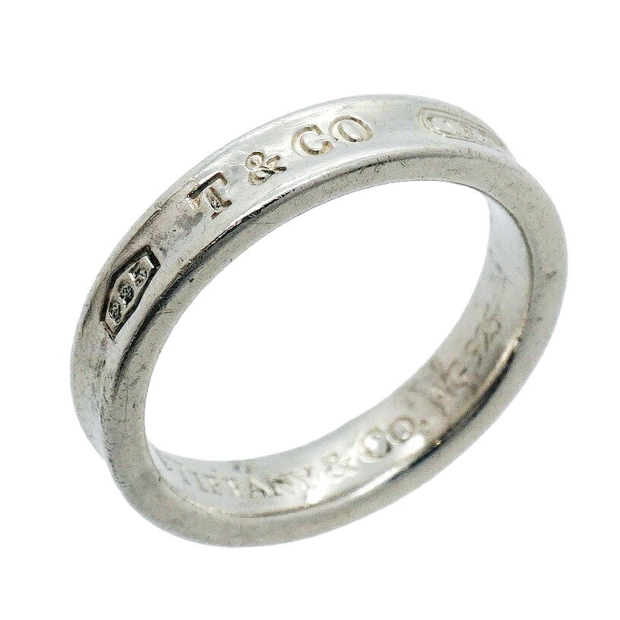Tiffany Silver 925 Band Ring (Pre-Owned)
