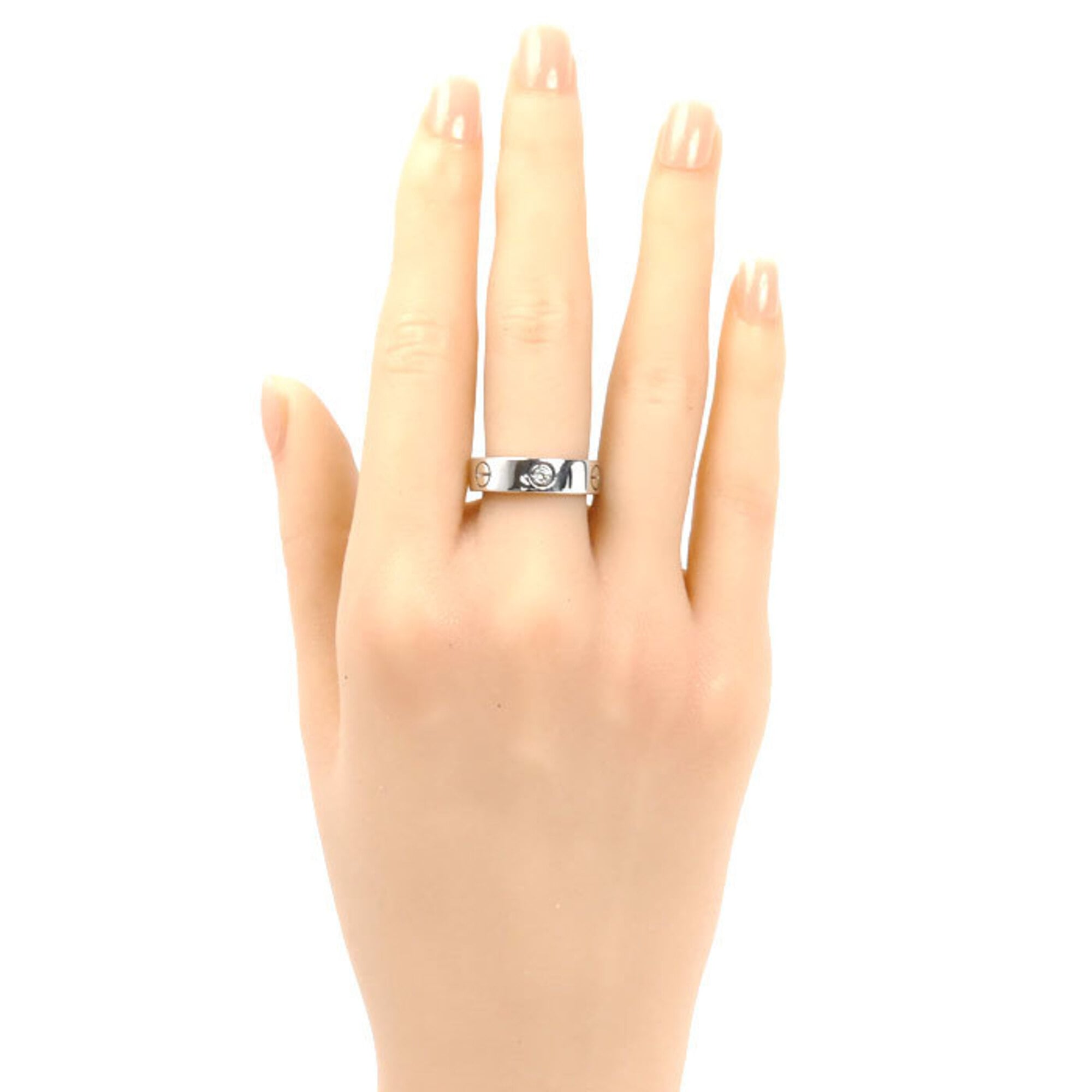 Cartier White Gold (18K) Band Ring (Pre-Owned)