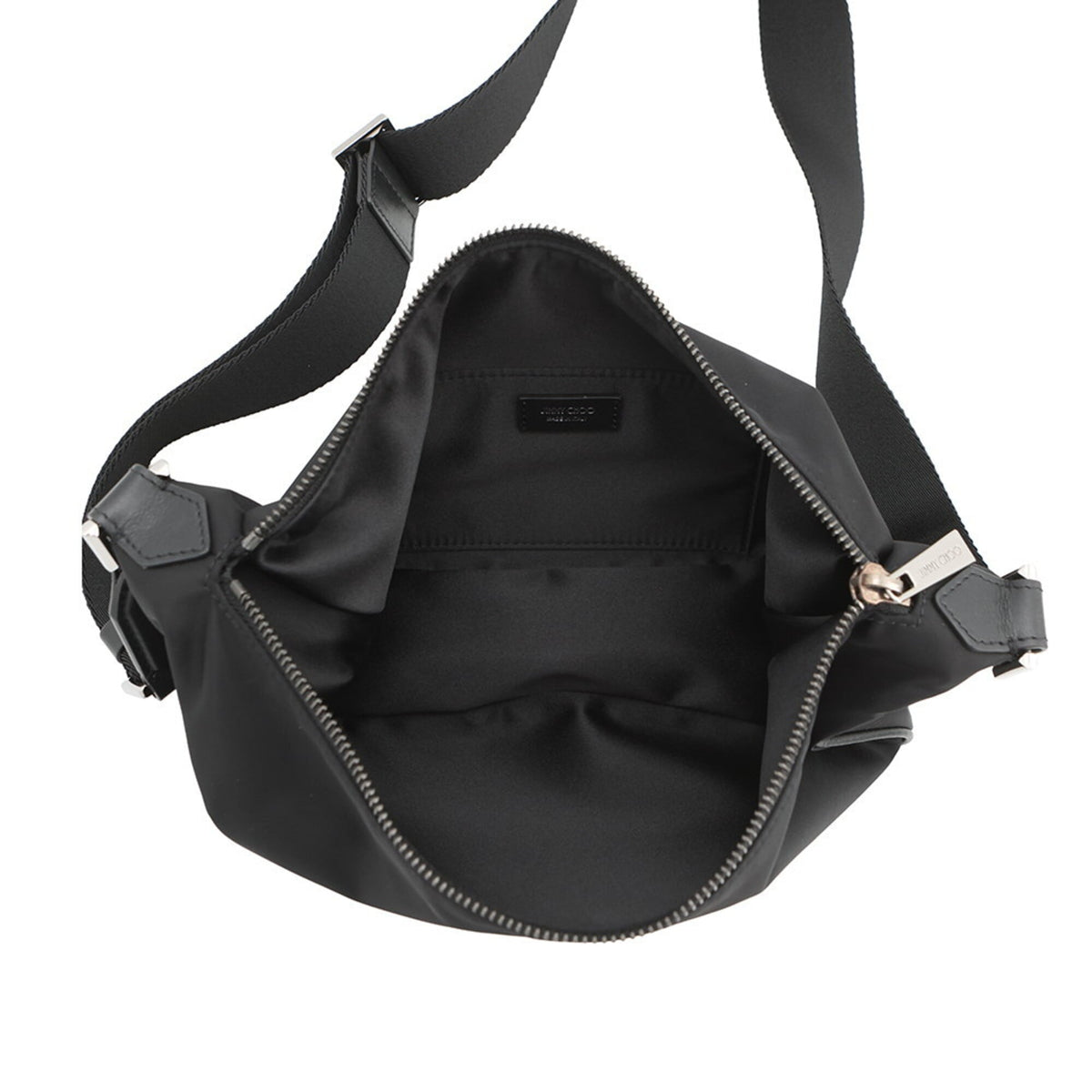 Jimmy Choo Black Nylon Shoulder Bag (Pre-Owned)