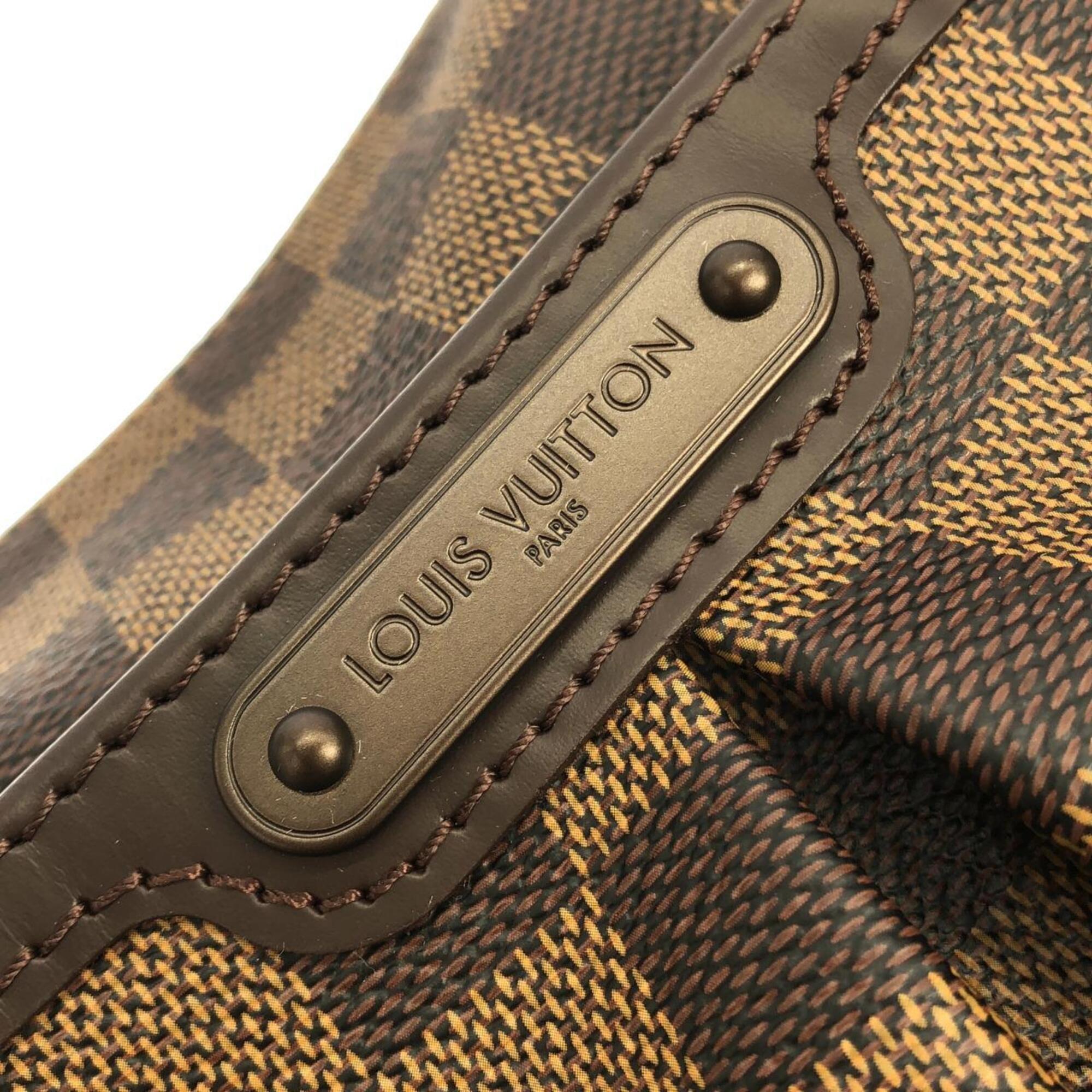 Louis Vuitton Brown Coated Canvas Shoulder Bag (Pre-Owned)
