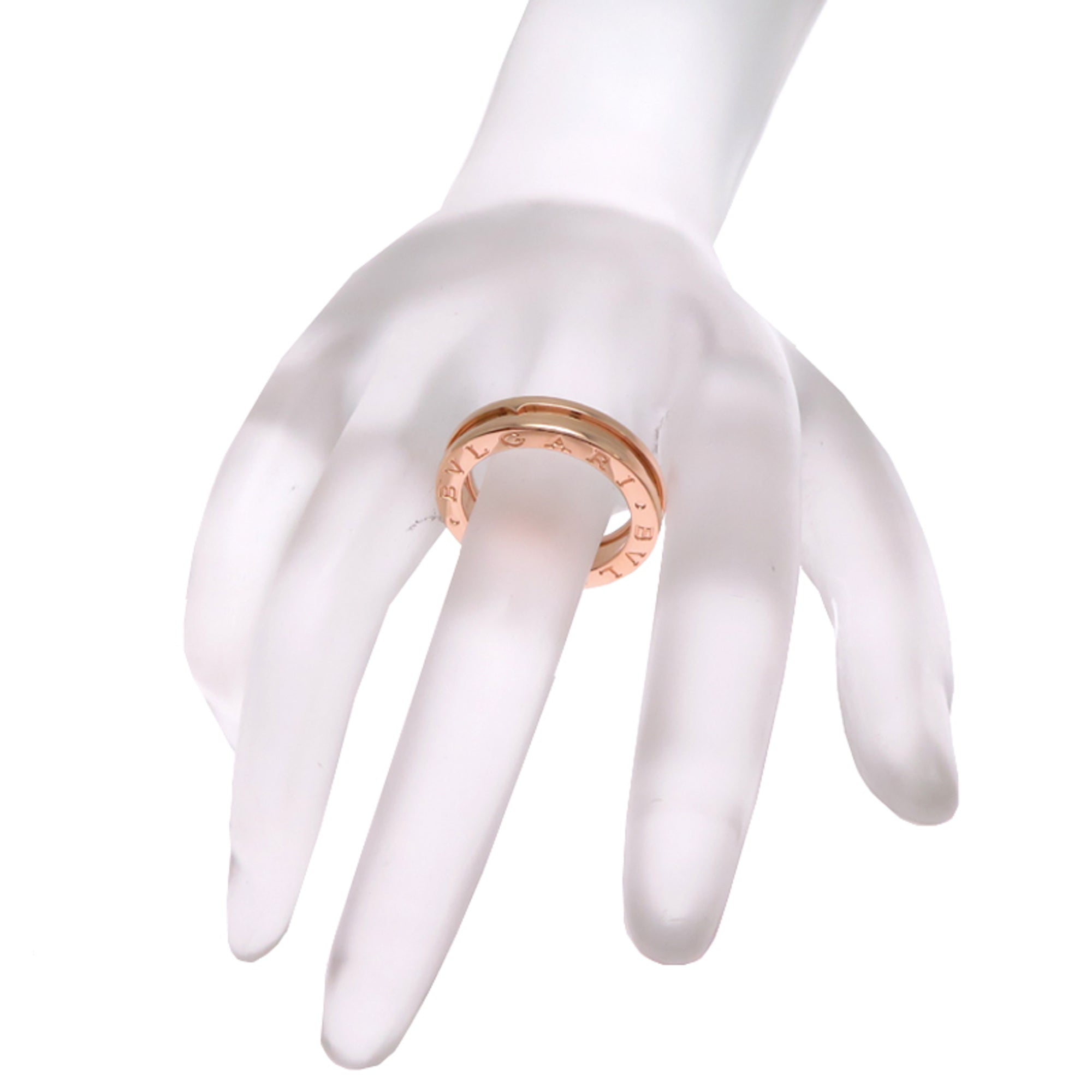 Bvlgari Pink Gold (18K) Band Ring (Pre-Owned)