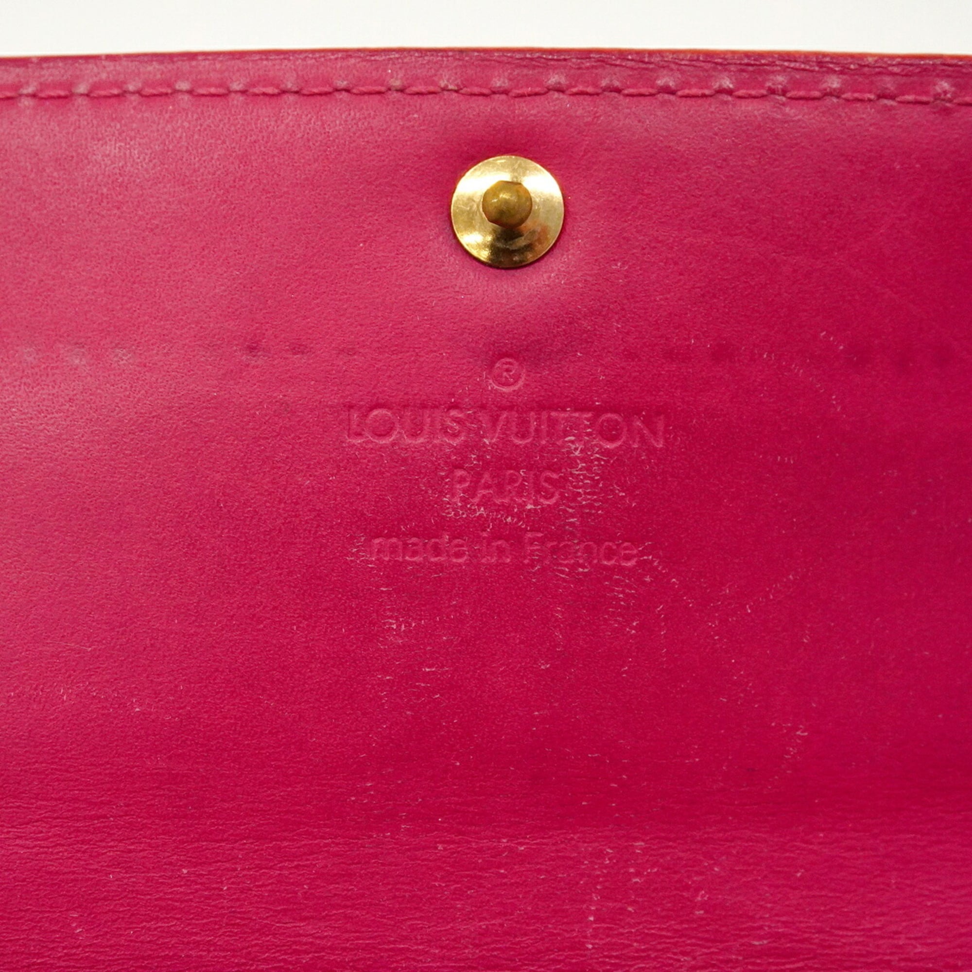 Louis Vuitton Rose Pop Long Wallet (Bi-Fold) (Pre-Owned)