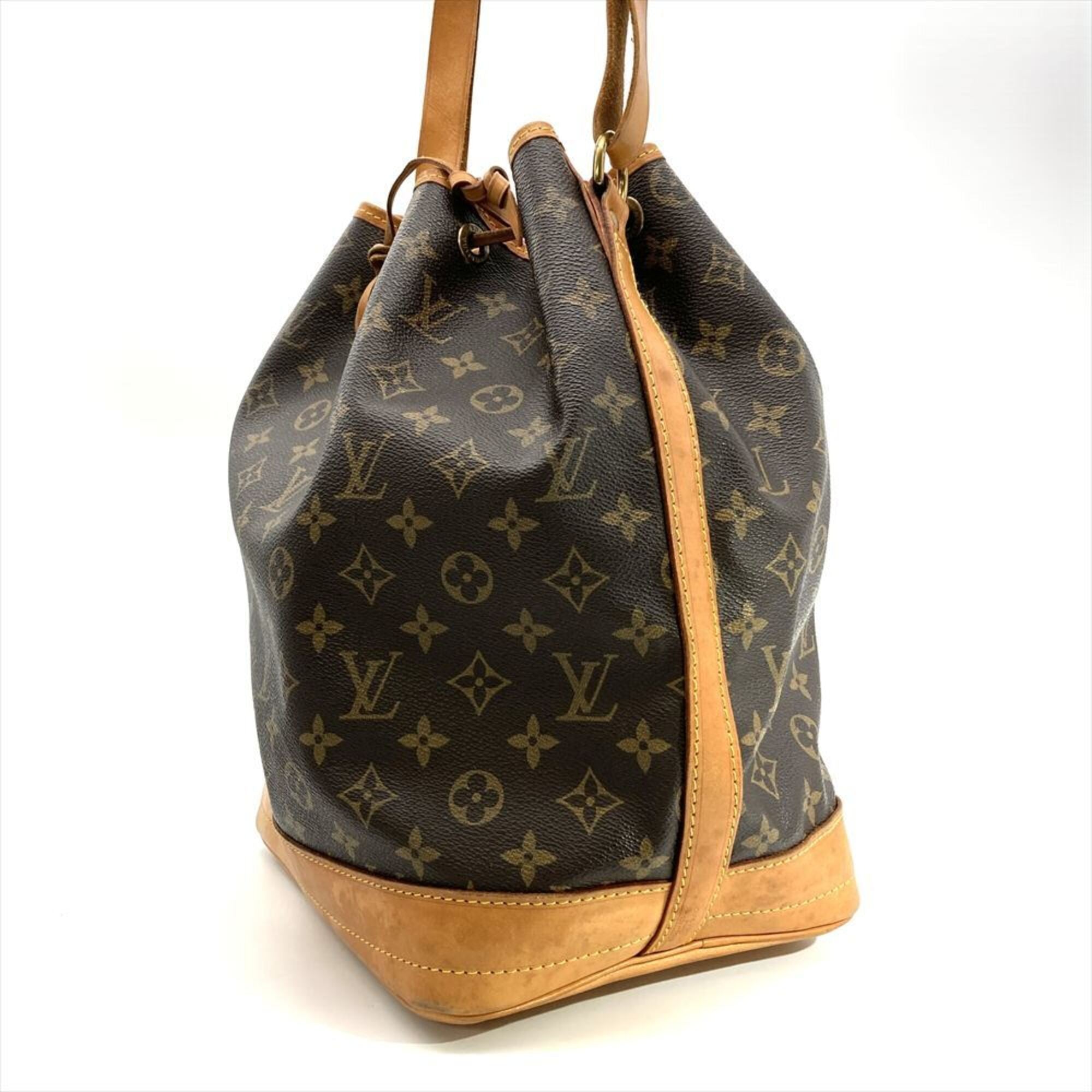 Louis Vuitton Brown Monogram Canvas Shoulder Bag (Pre-Owned)
