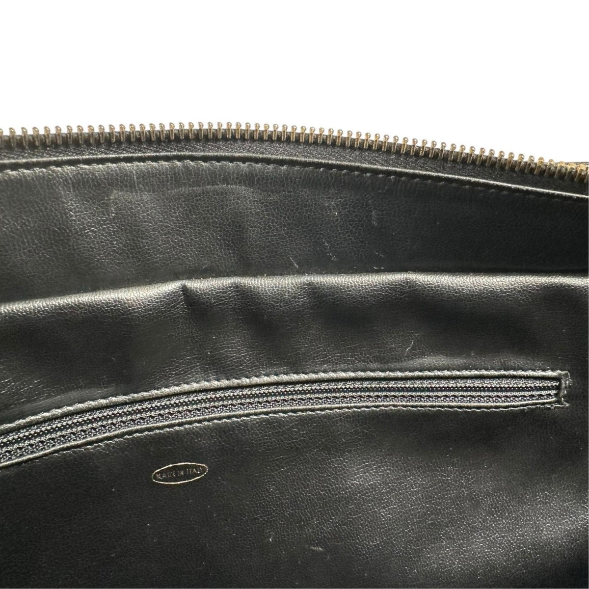 Chanel Black Grained Calfskin Shoulder Bag Tote Bag (Pre-Owned)