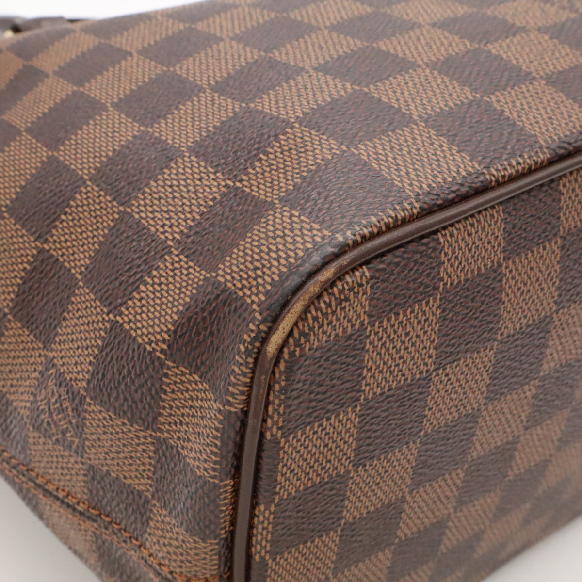 Louis Vuitton Brown Pvc Handbag Tote Bag (Pre-Owned)