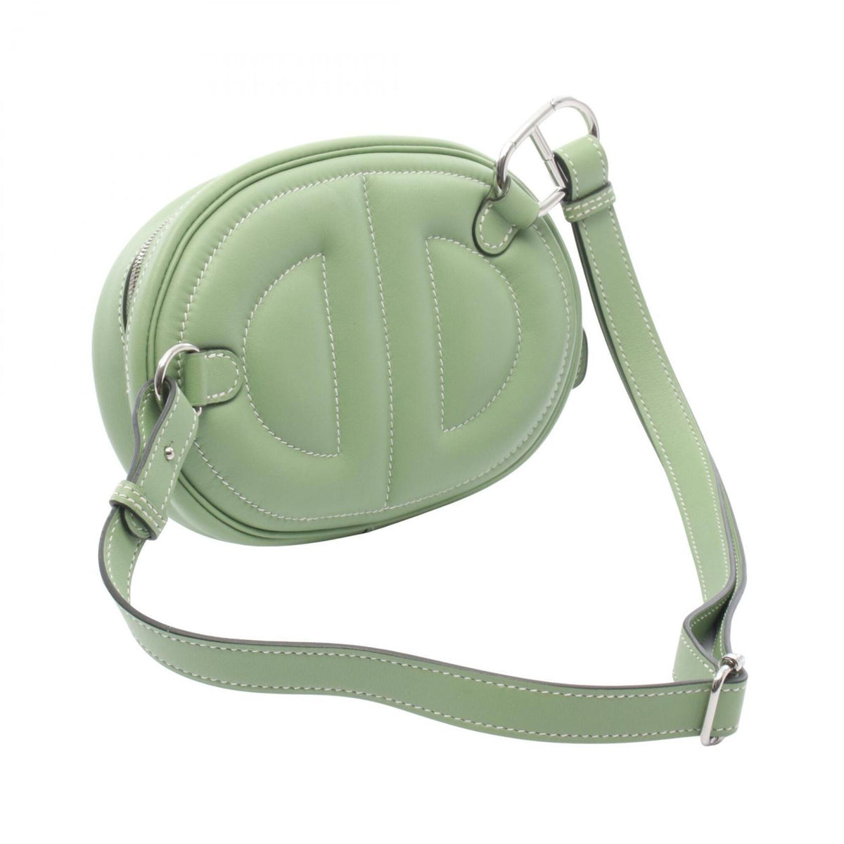 Hermes Green Vert Swift Leather Leather Fanny Pack Handbag (Pre-Owned)