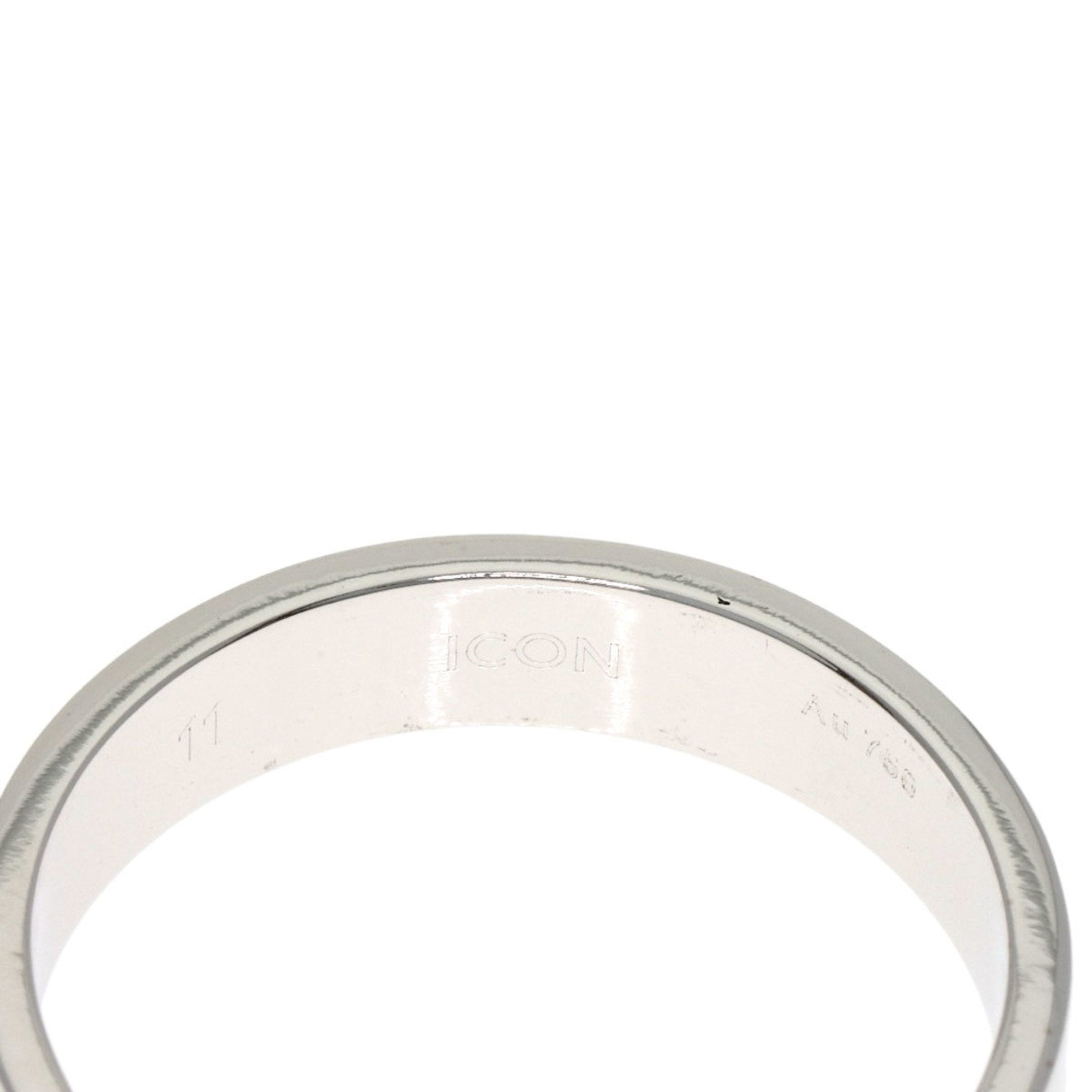 Gucci Icon White Gold (18K) Band Ring (Pre-Owned)