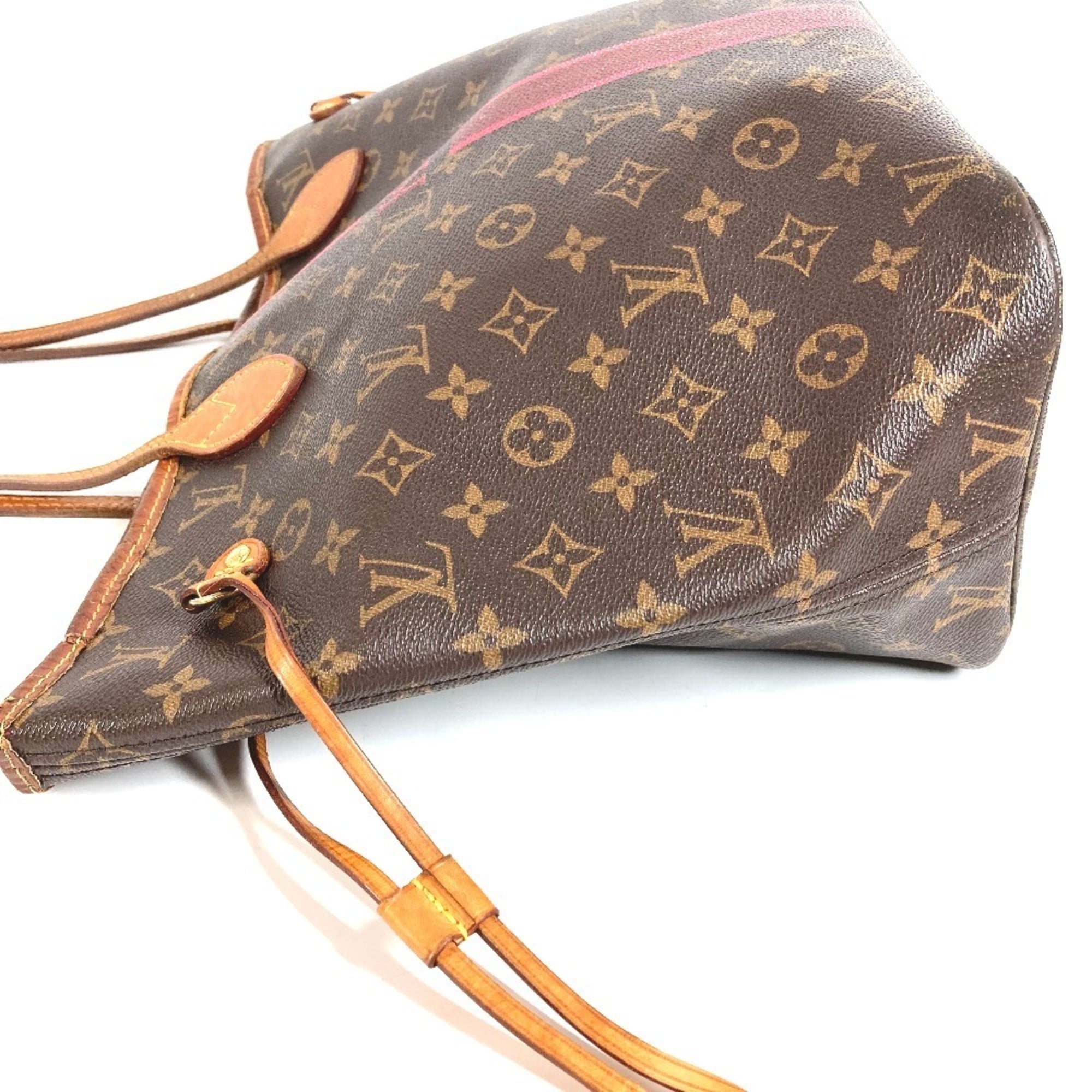 Louis Vuitton Brown Monogram Shoulder Bag Tote Bag (Pre-Owned)