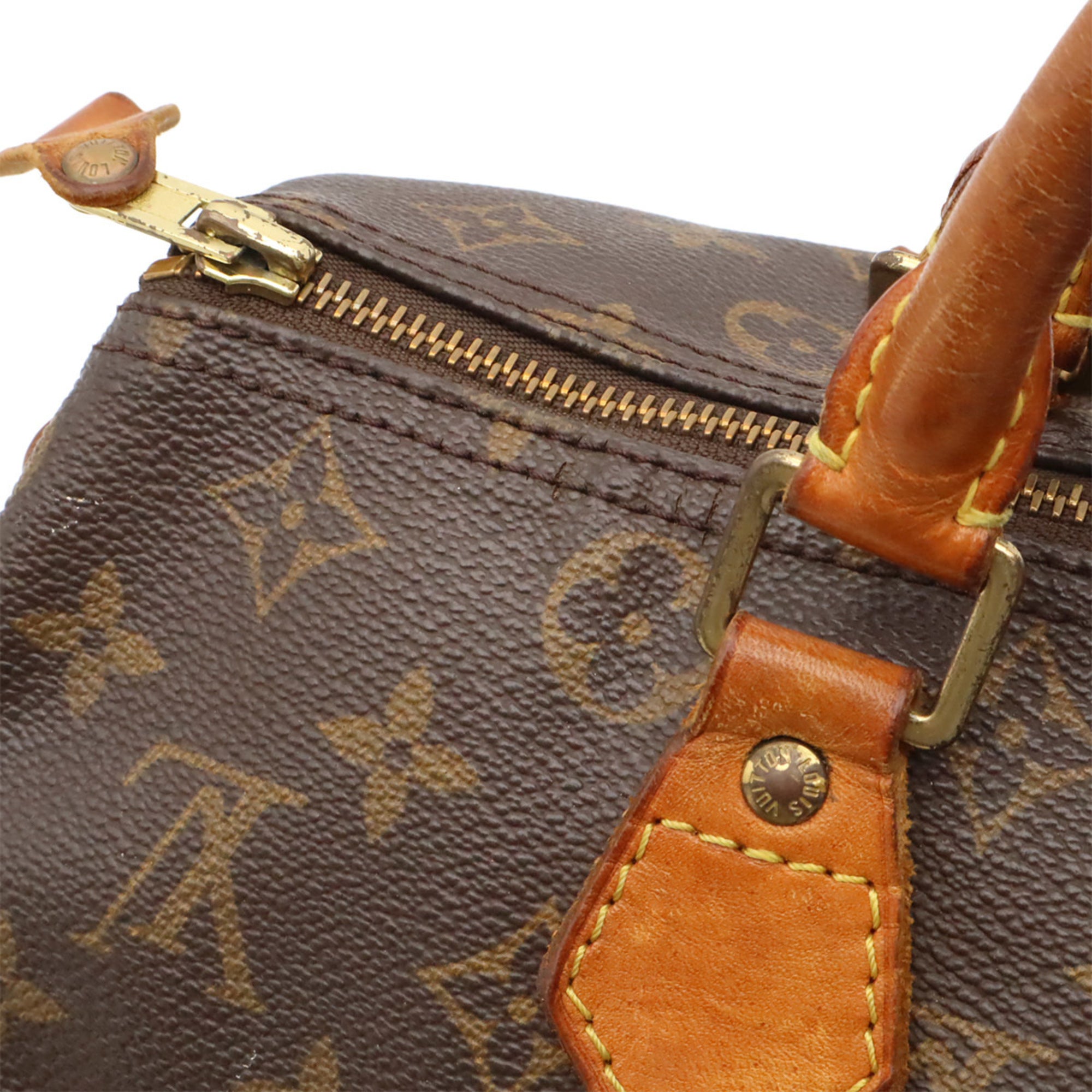Louis Vuitton Brown Monogram Canvas Pvc Coated Canvas Handbag (Pre-Owned)