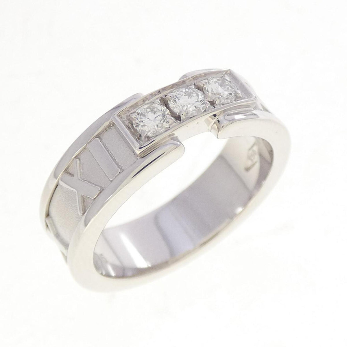 Tiffany White Gold (18K) Band Ring (Pre-Owned)
