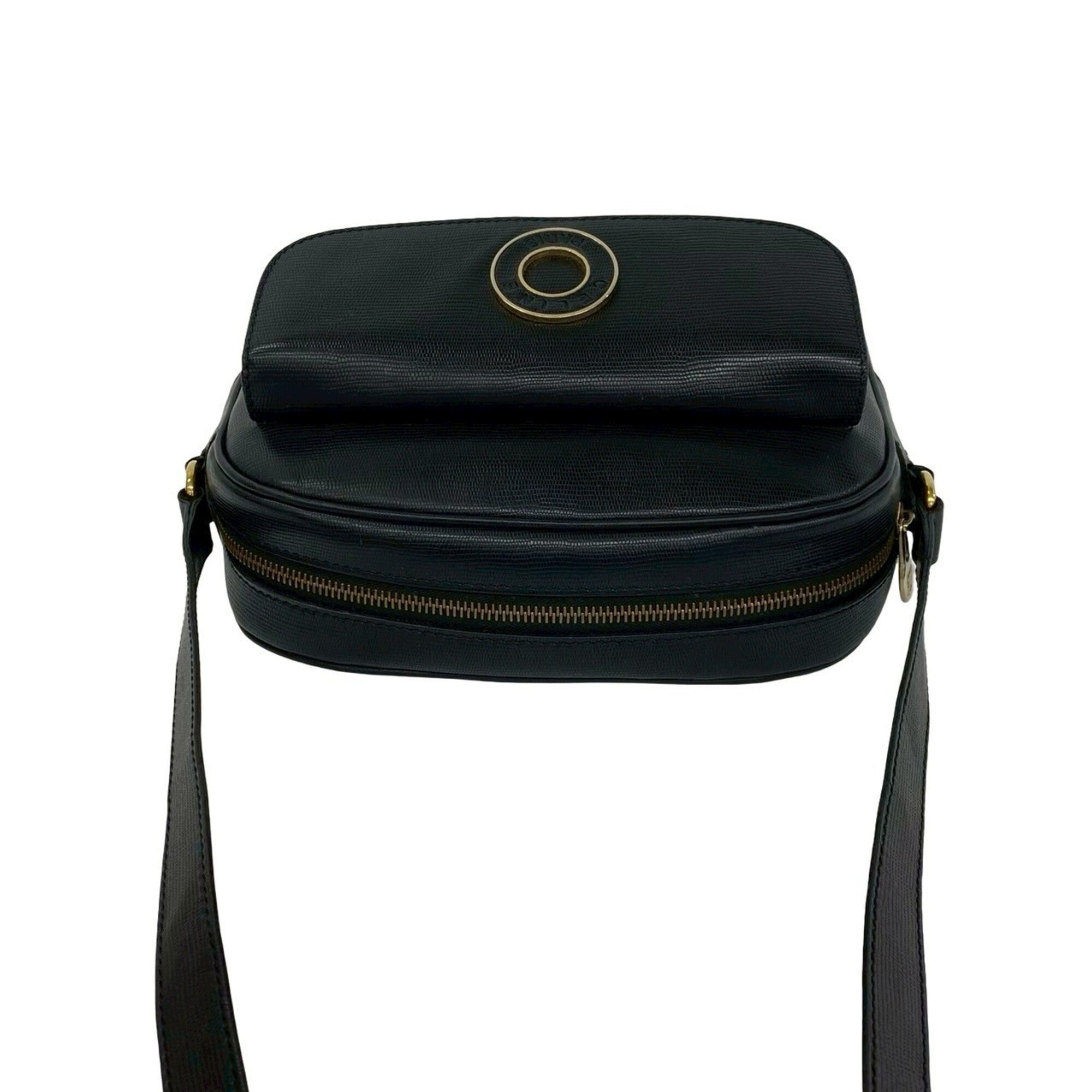 Celine Black Leather Shoulder Bag (Pre-Owned)